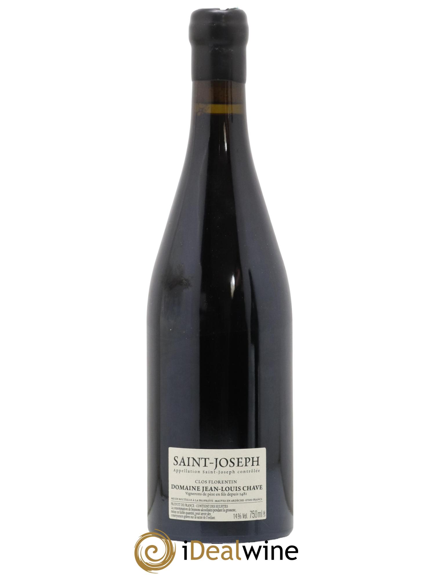 Saint-Joseph Clos Florentin Jean-Louis Chave 2016 - Lot de 1 bouteille - 1
