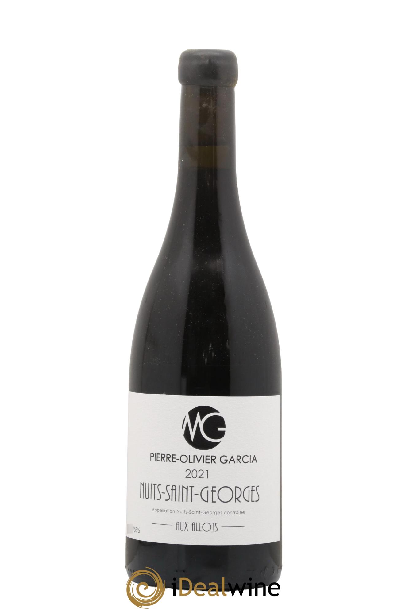 Nuits Saint-Georges Aux Allots Pierre Olivier Garcia 2021 - Lot de 1 bouteille - 0