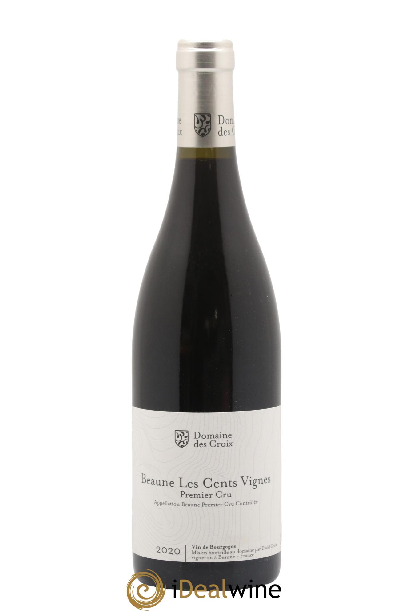 Beaune 1er Cru Les Cent Vignes Domaine Des Croiox Rouge 2020 - Lot of 1 bottle - 0
