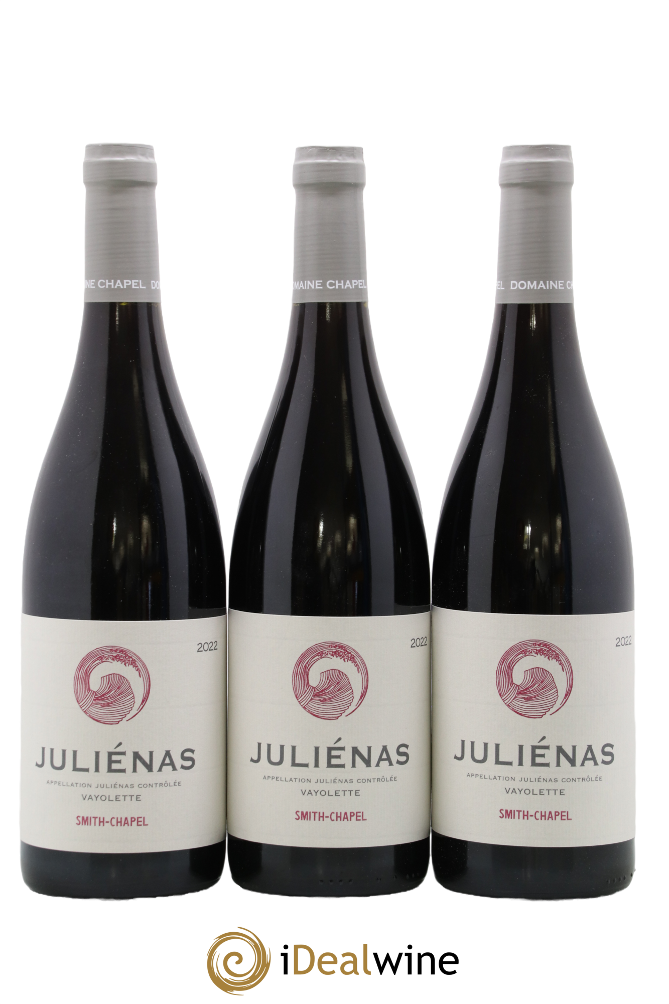 Juliénas Vayolette Domaine Chapel 2022 - Lot of 3 bottles - 0