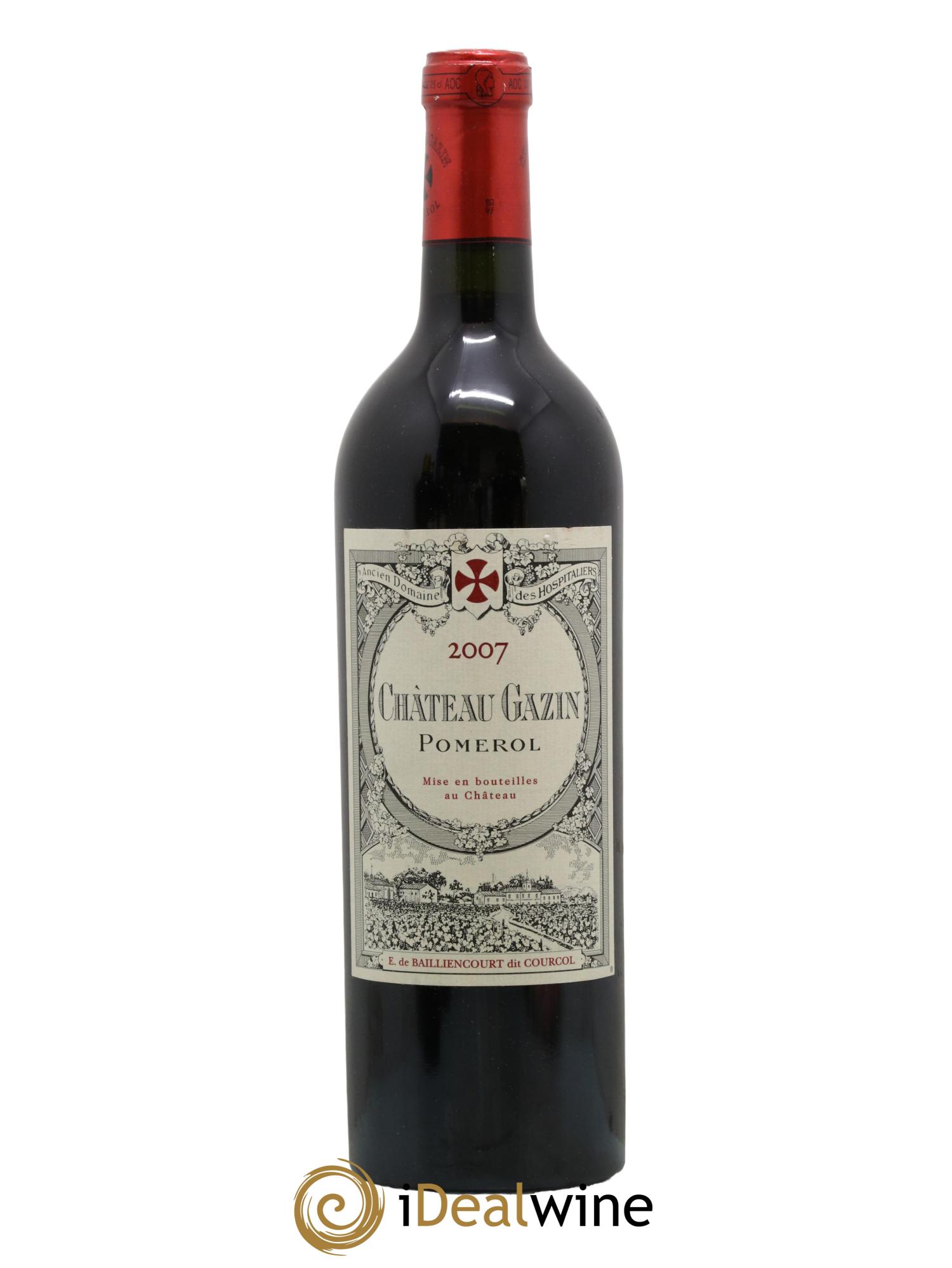 Château Gazin 2007 - Posten von 1 Flasche - 0