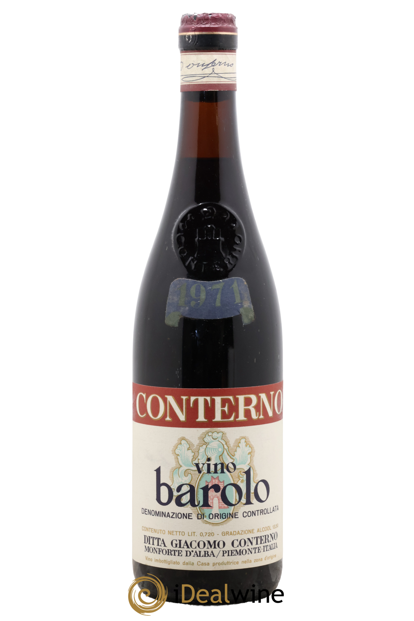 Barolo DOCG Giacomo Conterno 1971 - Lot de 1 bouteille - 0