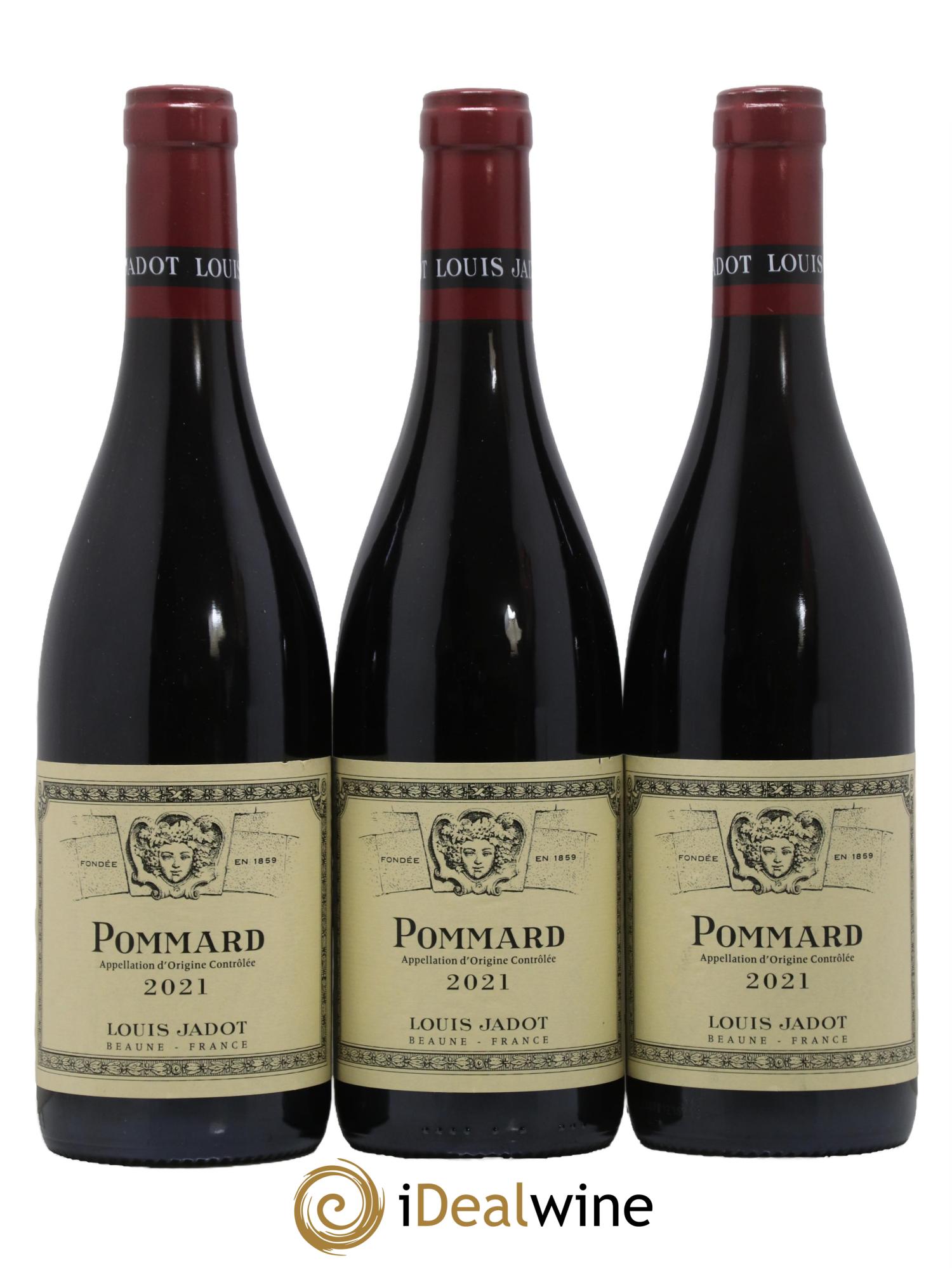 Pommard Maison Louis Jadot 2021 - Lot de 3 bouteilles - 0