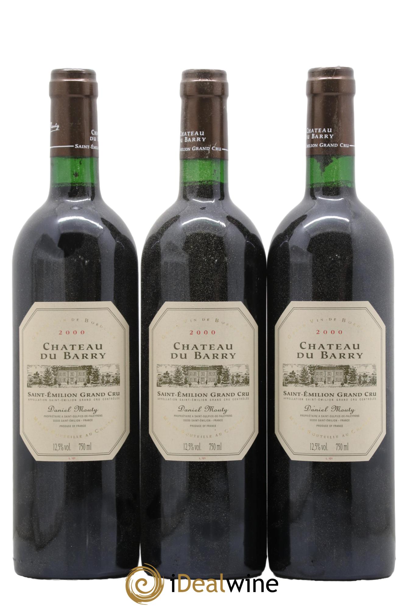 Saint-Émilion Grand Cru Château du Barry 2000 - Lot de 12 bouteilles - 2