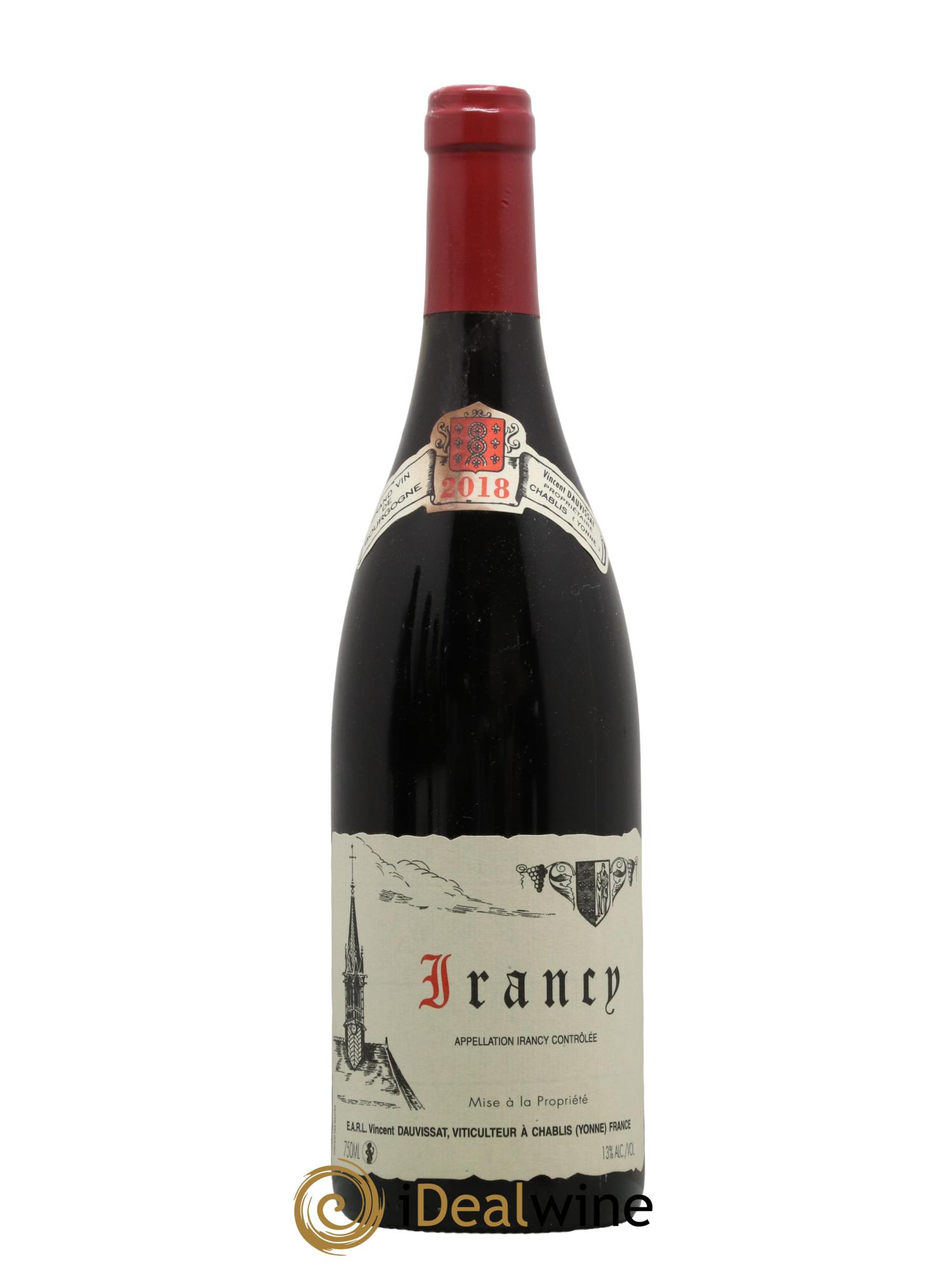 Irancy Vincent Dauvissat (Domaine) 2018 - Lot de 1 bouteille - 0