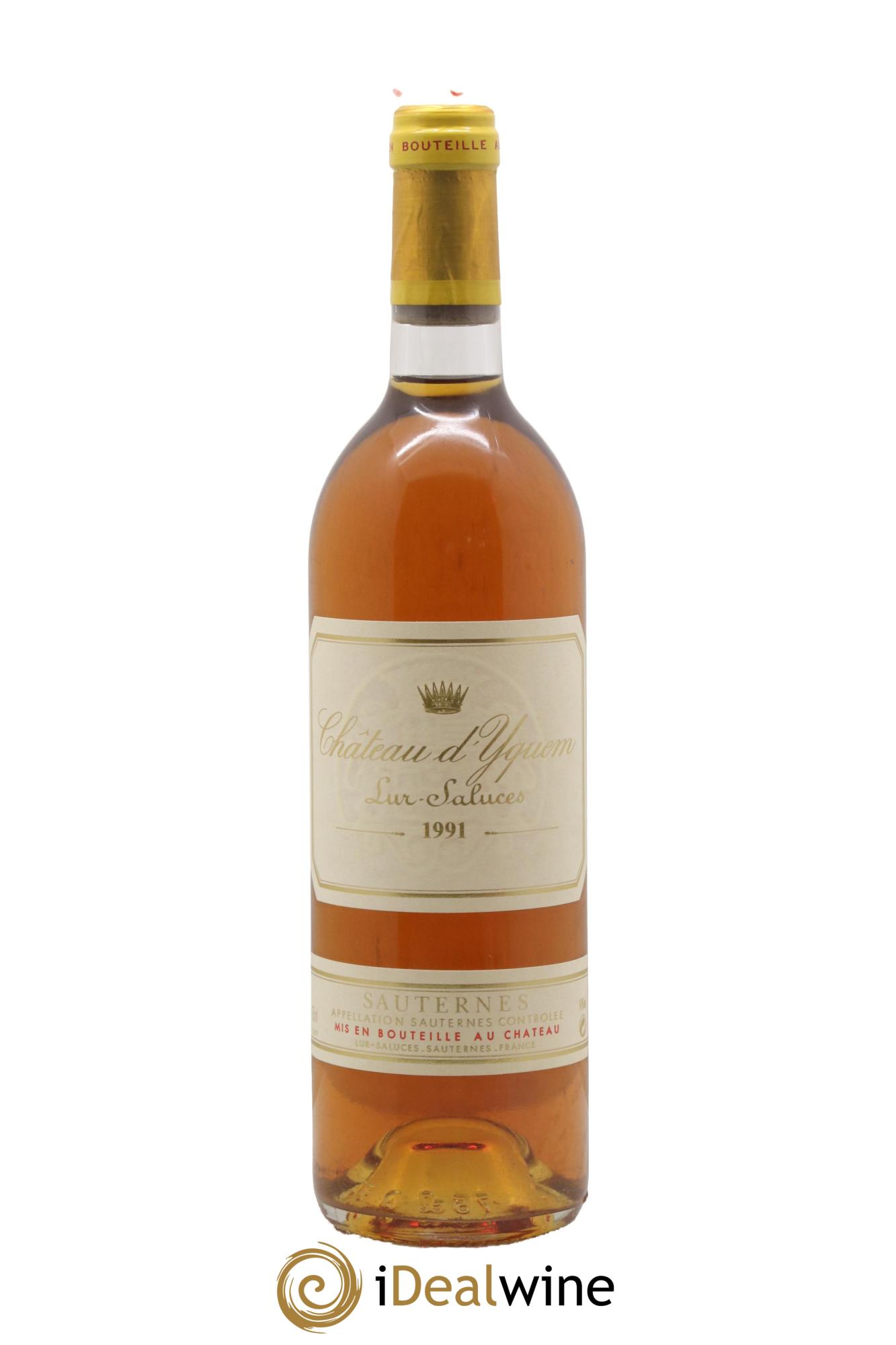 Château d' Yquem 1er Cru Classé Supérieur 1991 - Lot of 1 bottle - 0