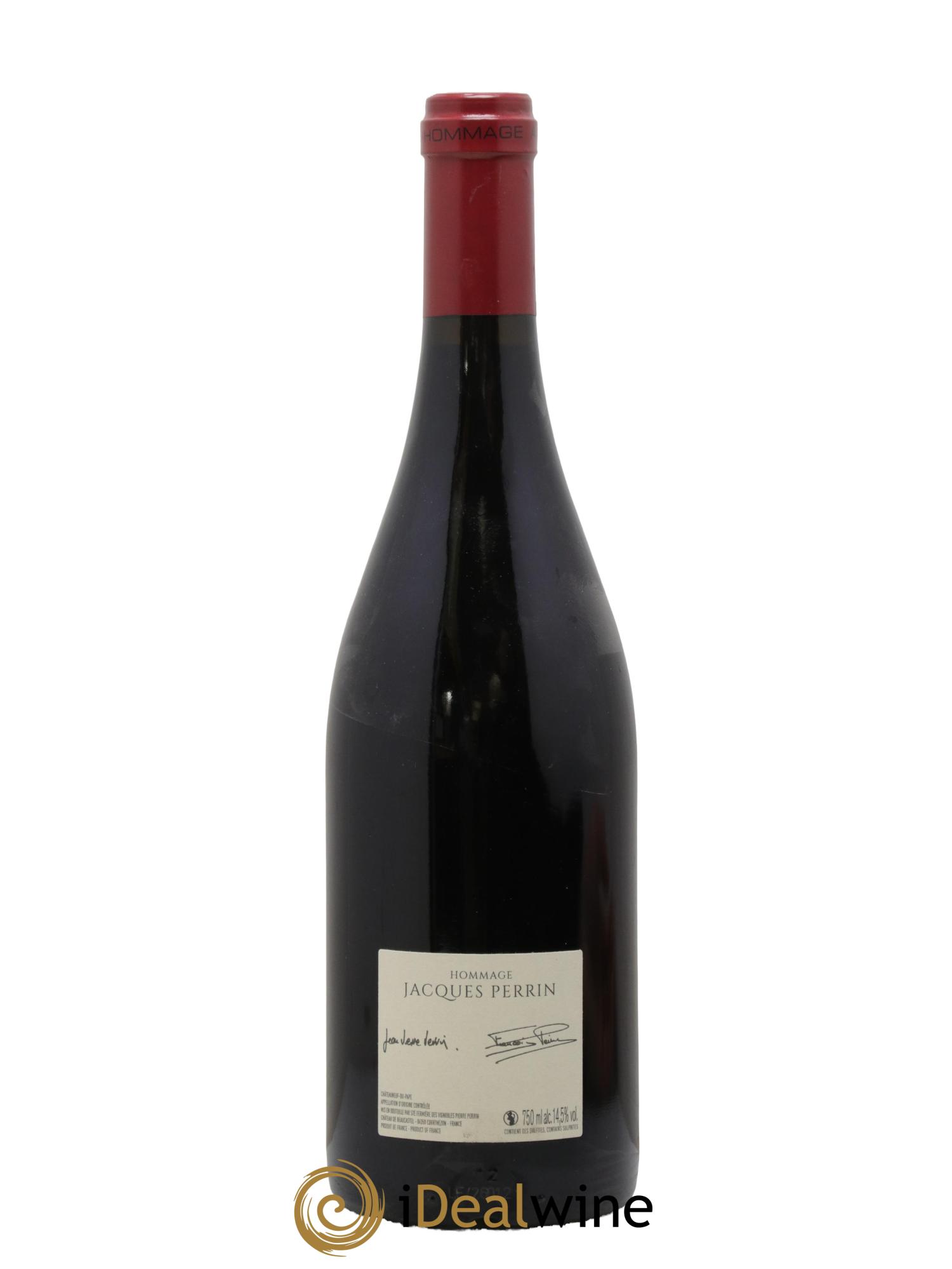 Châteauneuf-du-Pape Château de Beaucastel Hommage à Jacques Perrin Famille Perrin 2018 - Lot of 1 bottle - 1