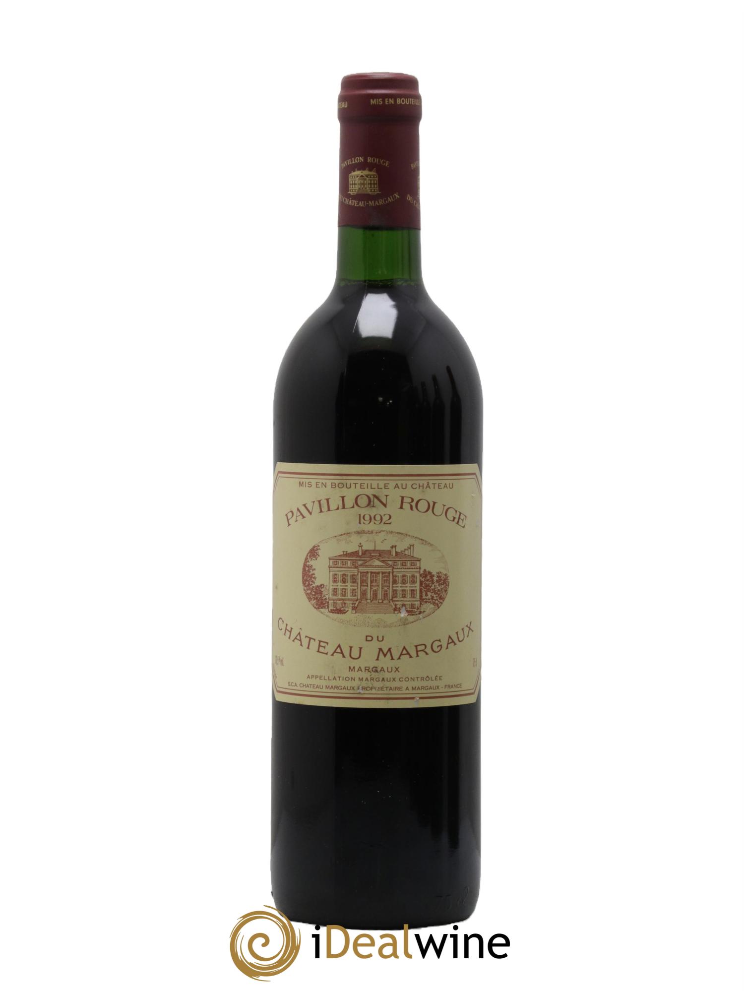 Pavillon Rouge du Château Margaux Second Vin 1992 - Lot de 1 bouteille - 0
