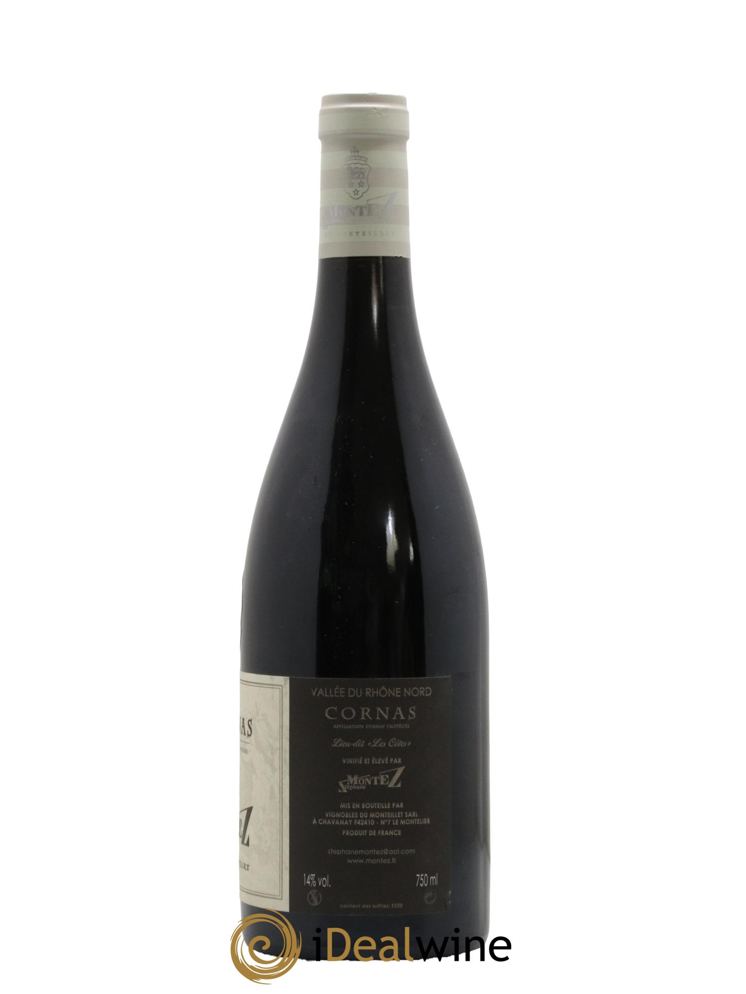 Cornas Les Cotes Domaine Montez 2017 - Lot de 1 bouteille - 1
