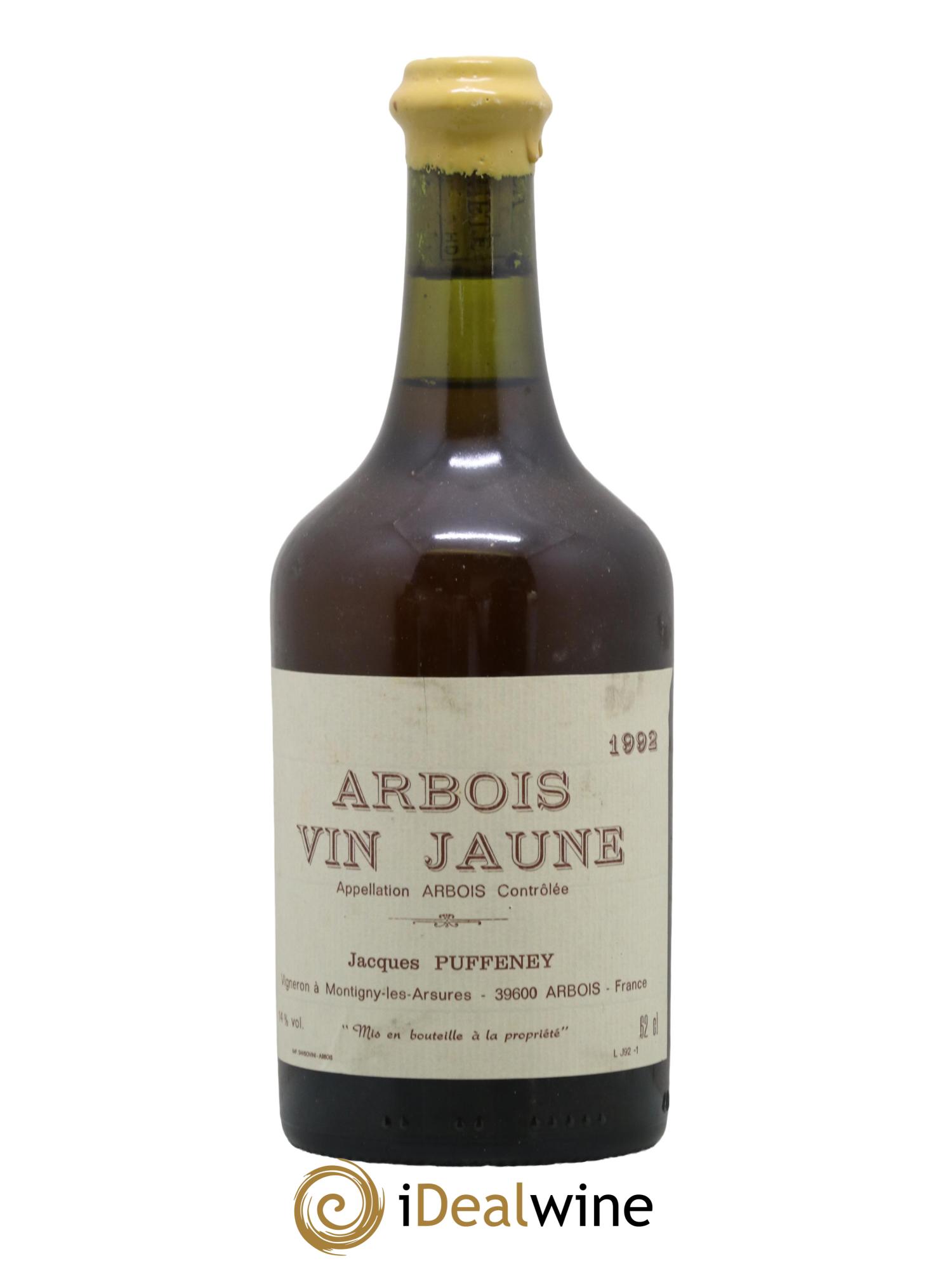 Arbois Vin Jaune Jacques Puffeney 1992 - Lot de 1 clavelin - 0