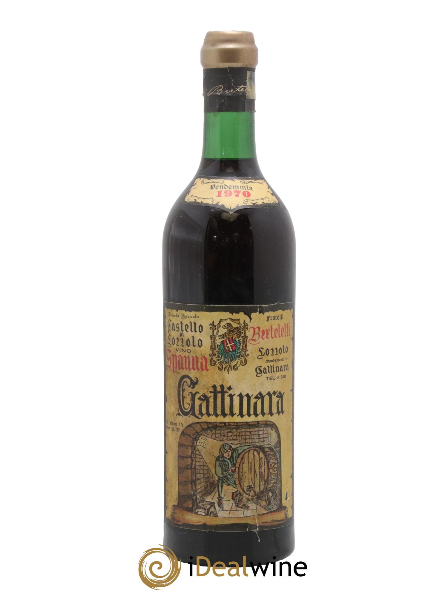 Gattinara DOCG Berteletti 1970 - Lot of 1 bottle - 0