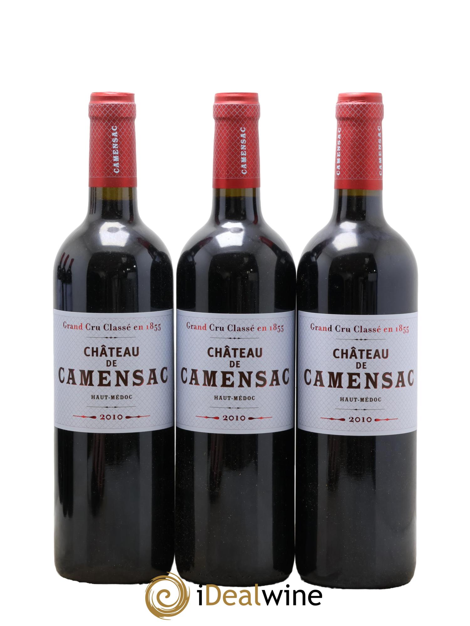 Château Camensac 5ème Grand Cru Classé 2010 - Lotto di 12 bottiglie - 3