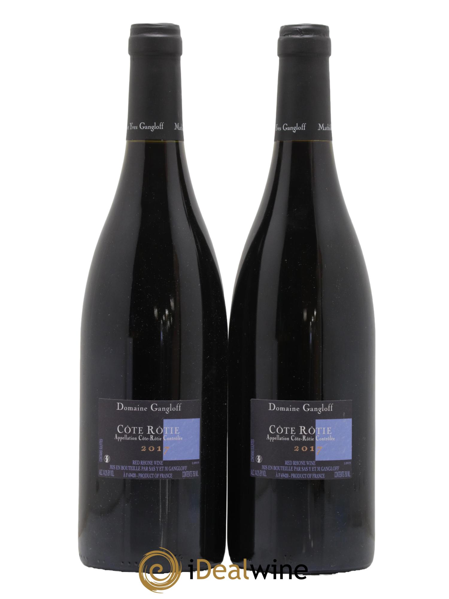 Côte-Rôtie La Barbarine Gangloff (Domaine) 2017 - Lot de 2 bouteilles - 1