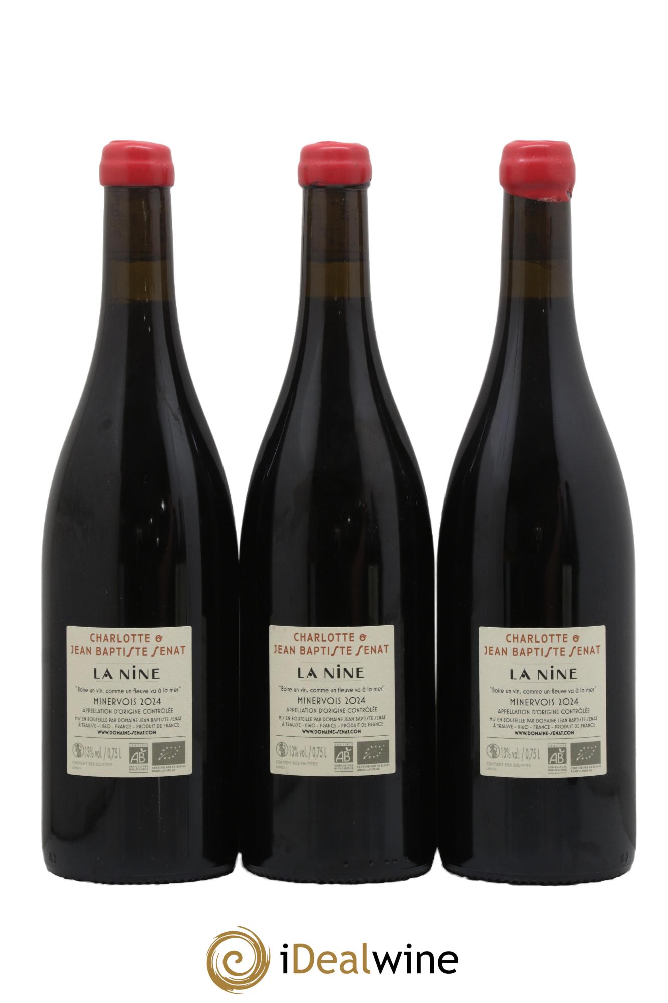 Minervois La Nine Jean-Baptiste Sénat 2024 - Posten von 3 Flaschen - 1