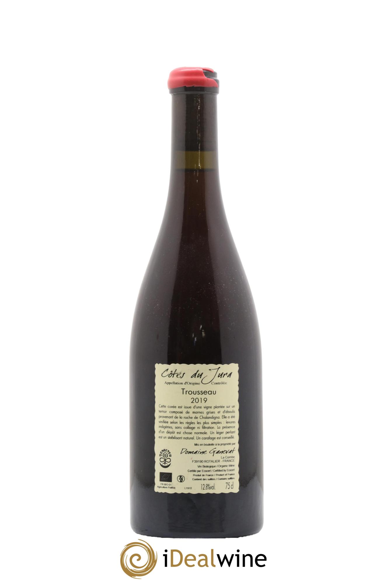 Côtes du Jura Plein Sud Jean-François Ganevat (Domaine) 2019 - Lot de 1 bouteille - 1