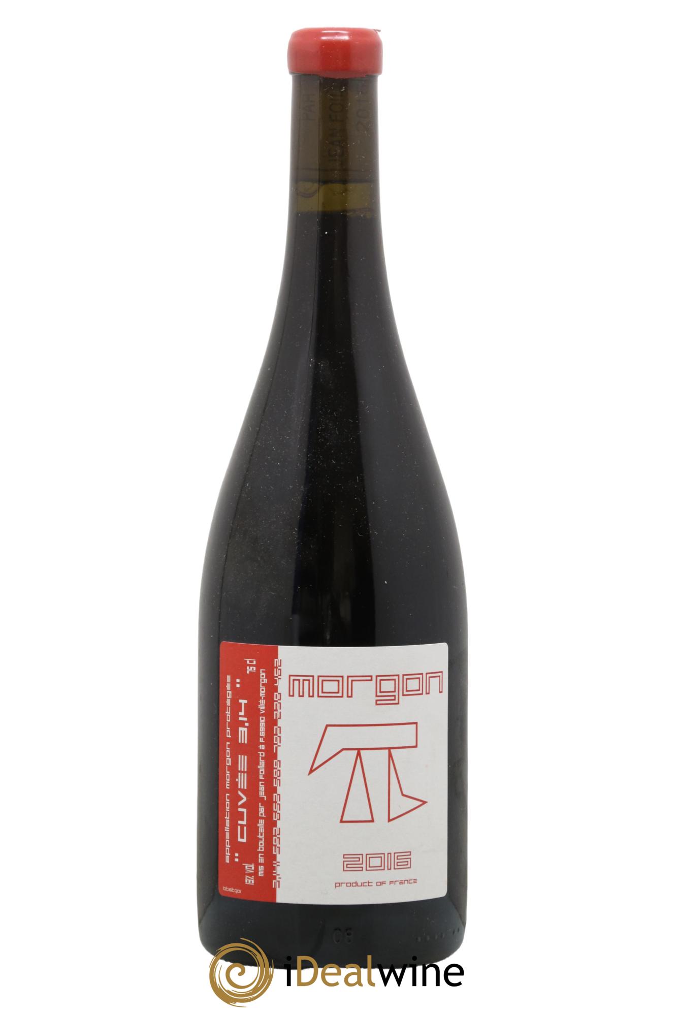 Morgon 3.14 Jean Foillard 2016 - Lot de 1 bouteille - 0