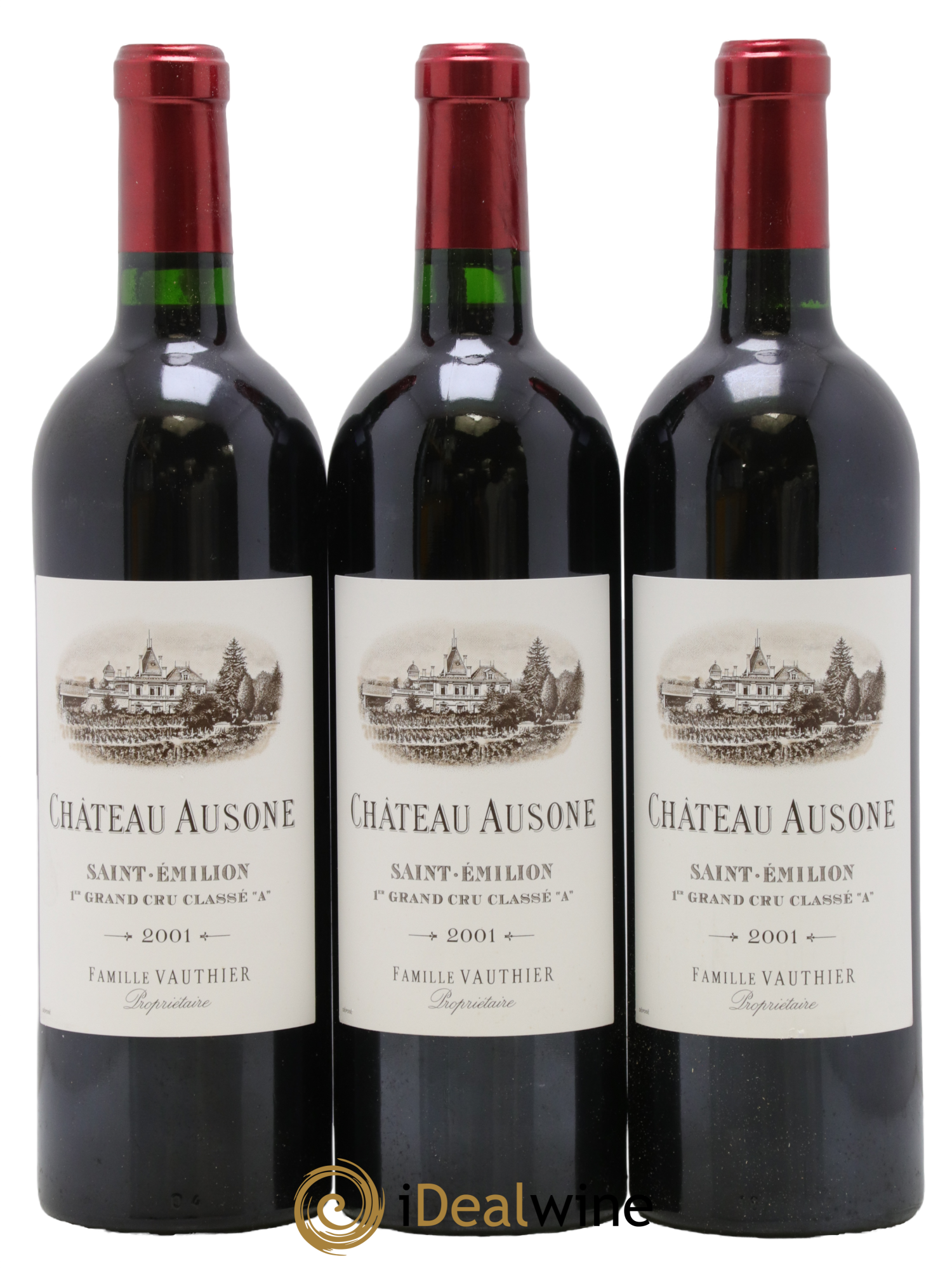 Château Ausone 1er Grand Cru Classé A 2001 - Lot of 6 bottles - 1