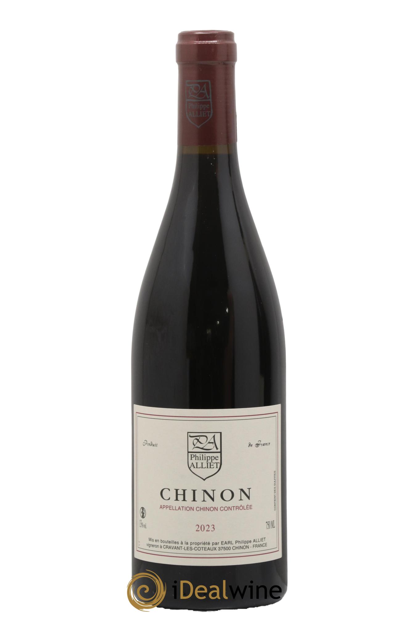 Chinon Philippe Alliet 2023 - Lot de 1 bouteille - 0