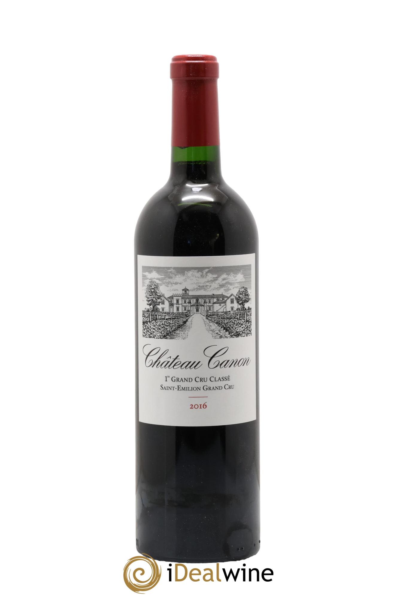 Château Canon 1er Grand Cru Classé B 2016 - Posten von 1 Flasche - 0