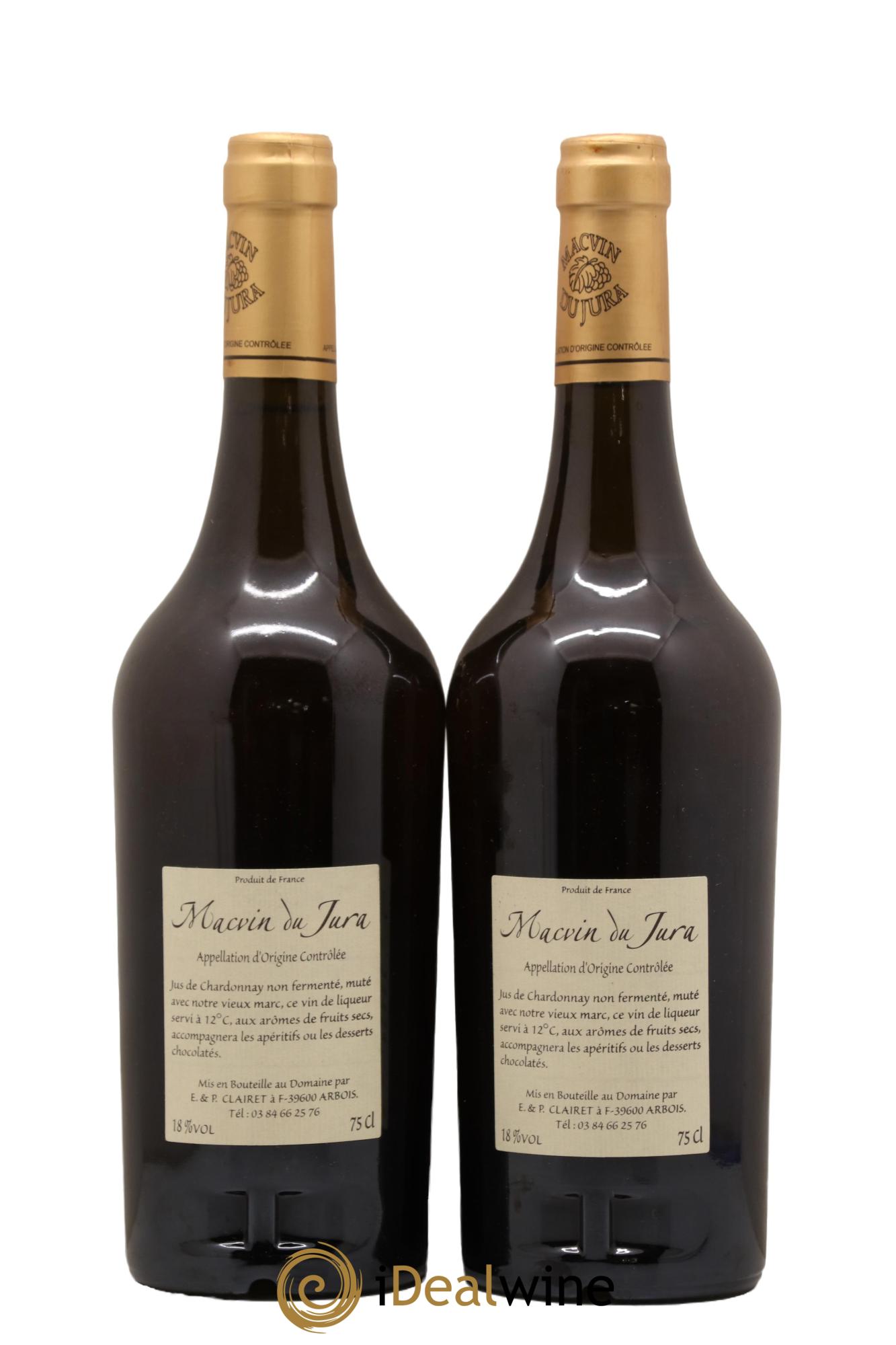 Macvin du Jura Domaine de la Tournelle  - Lot de 2 bouteilles - 1