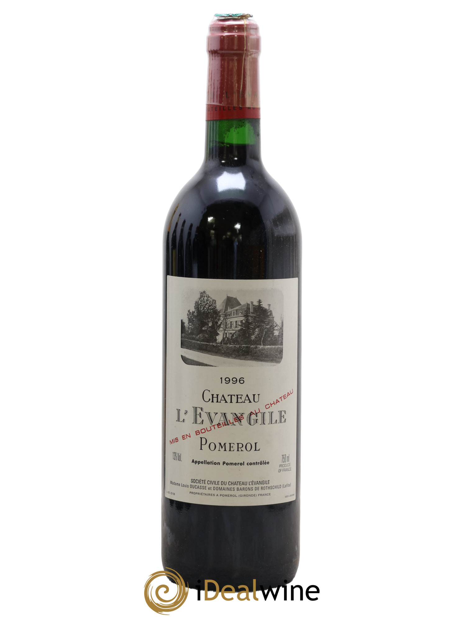 Château l' Évangile 1996 - Posten von 1 Flasche - 0