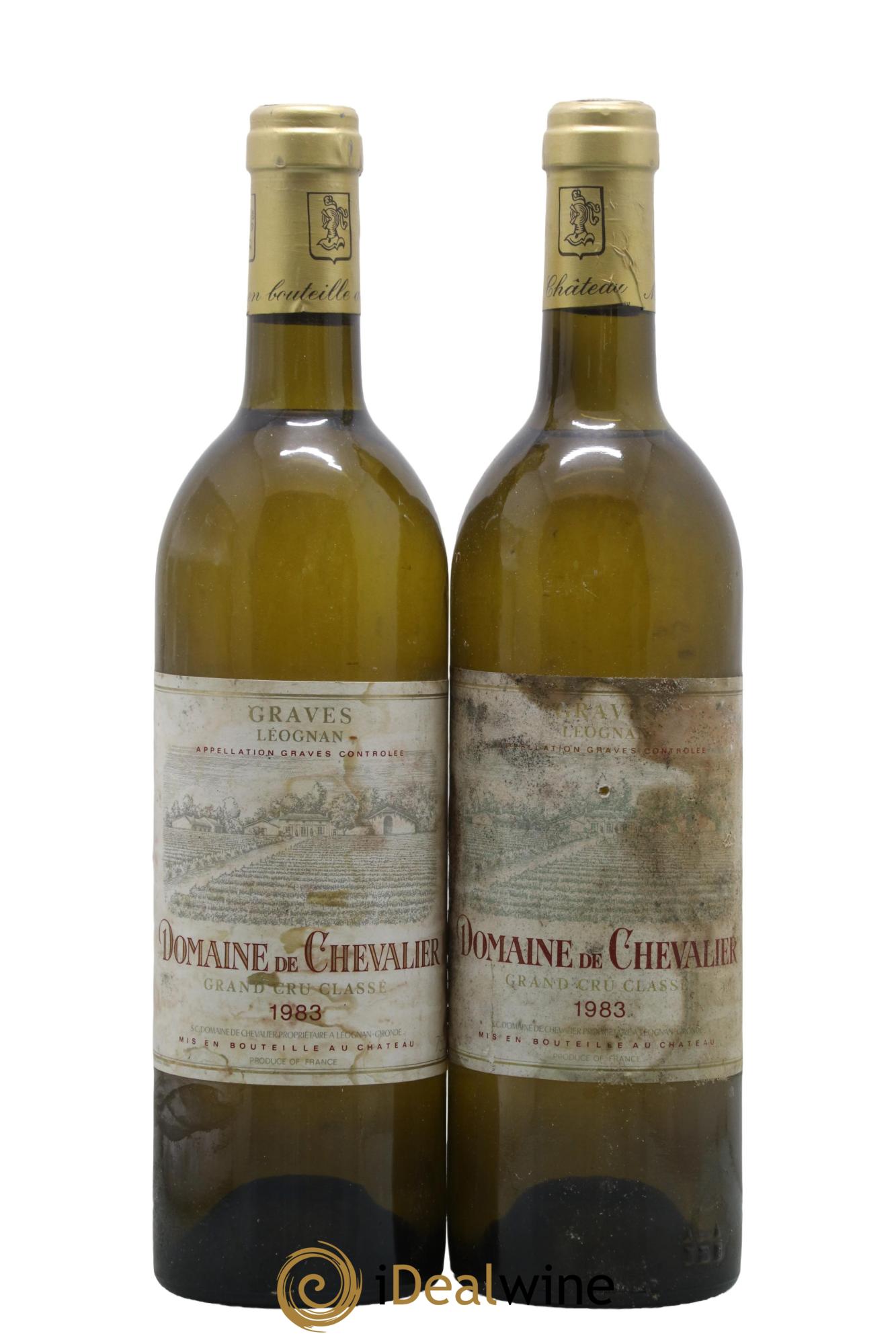 Domaine de Chevalier Cru Classé de Graves 1983 - Lot de 2 bouteilles - 0