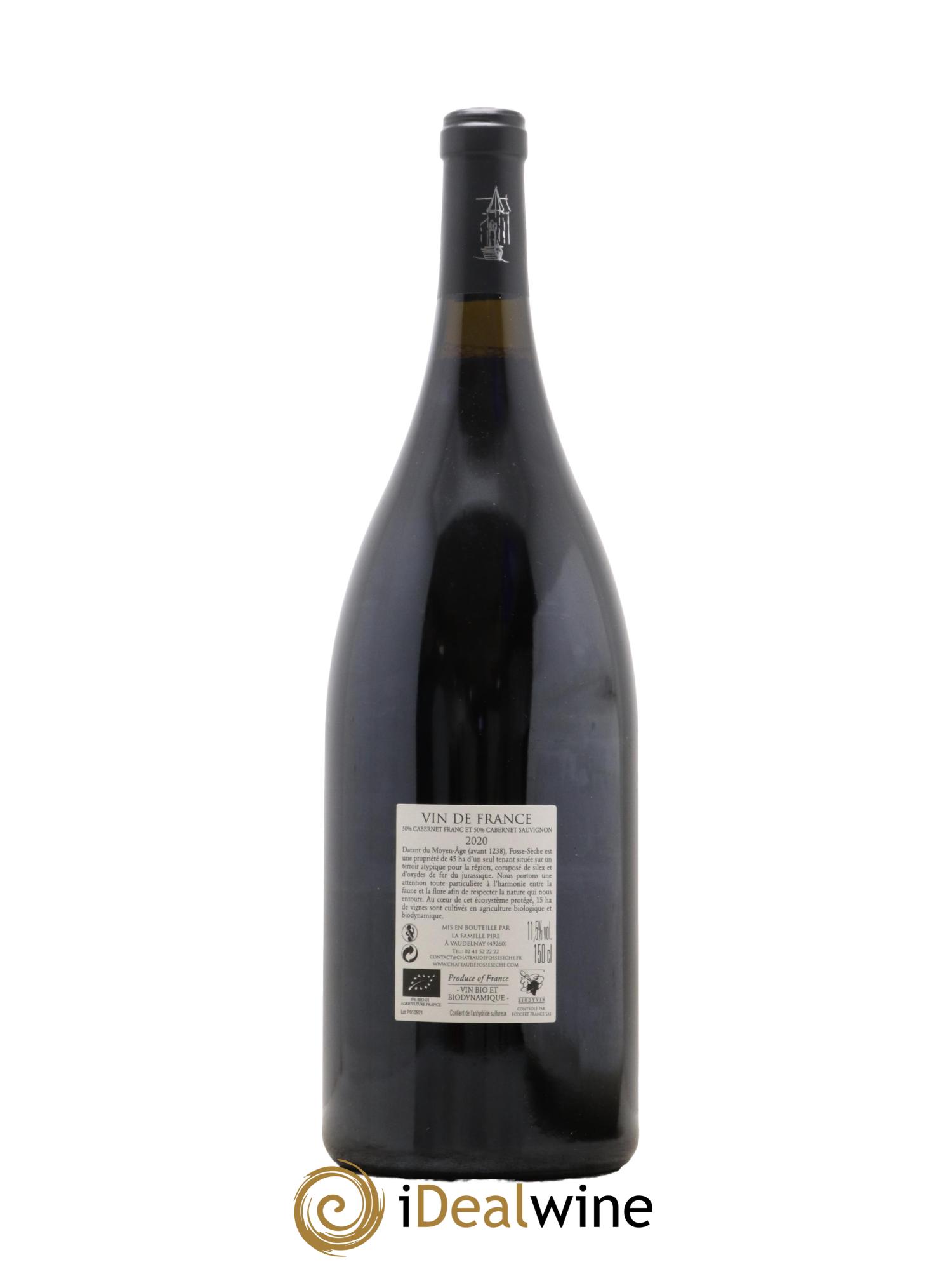 Vin de France Pangée Château de Fosse-Sèche 2020 - Lot de 1 magnum - 1