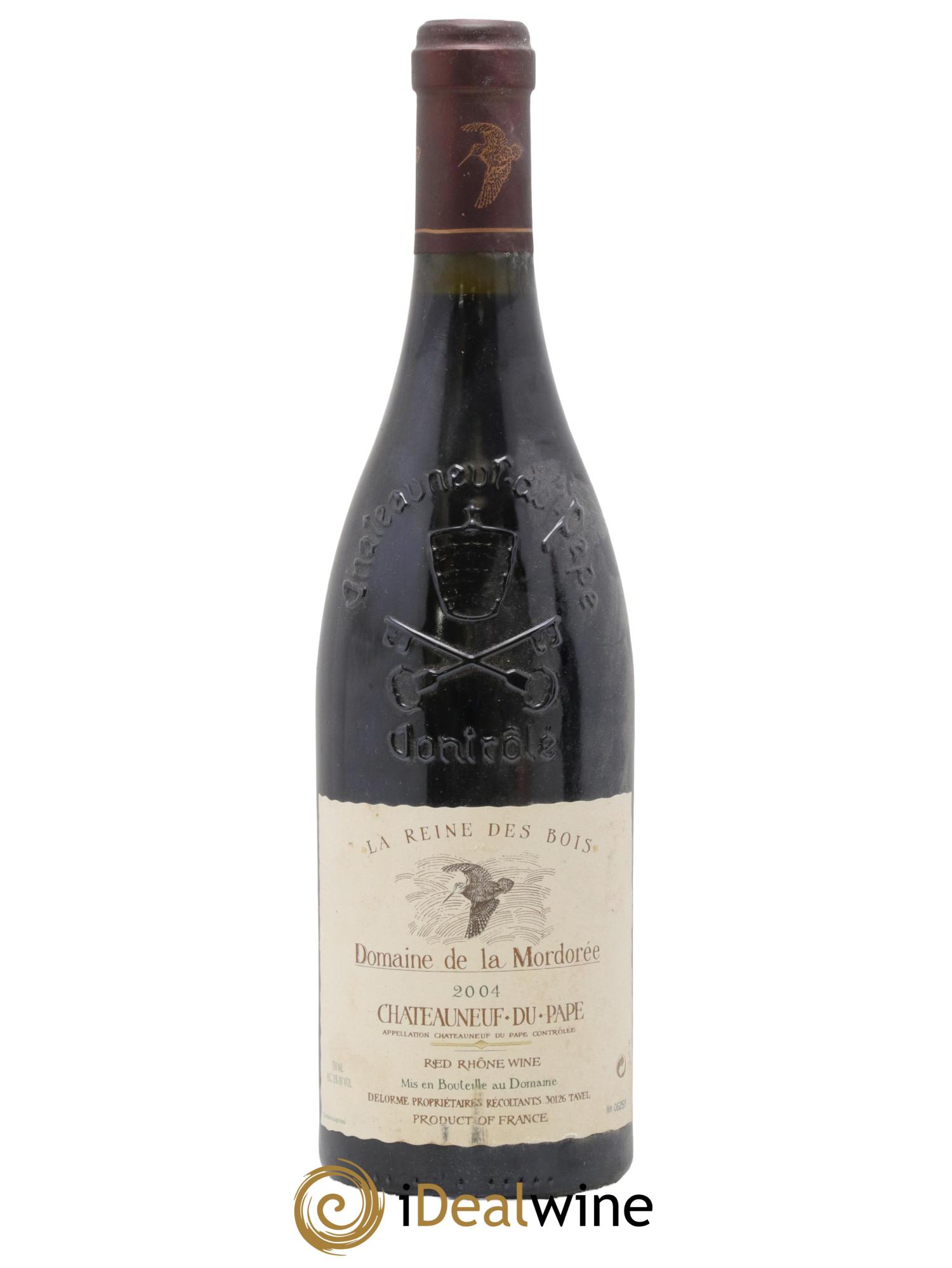 Châteauneuf-du-Pape Cuvée de la Reine des Bois La Mordorée (Domaine de) 2004 - Lot of 1 bottle - 0