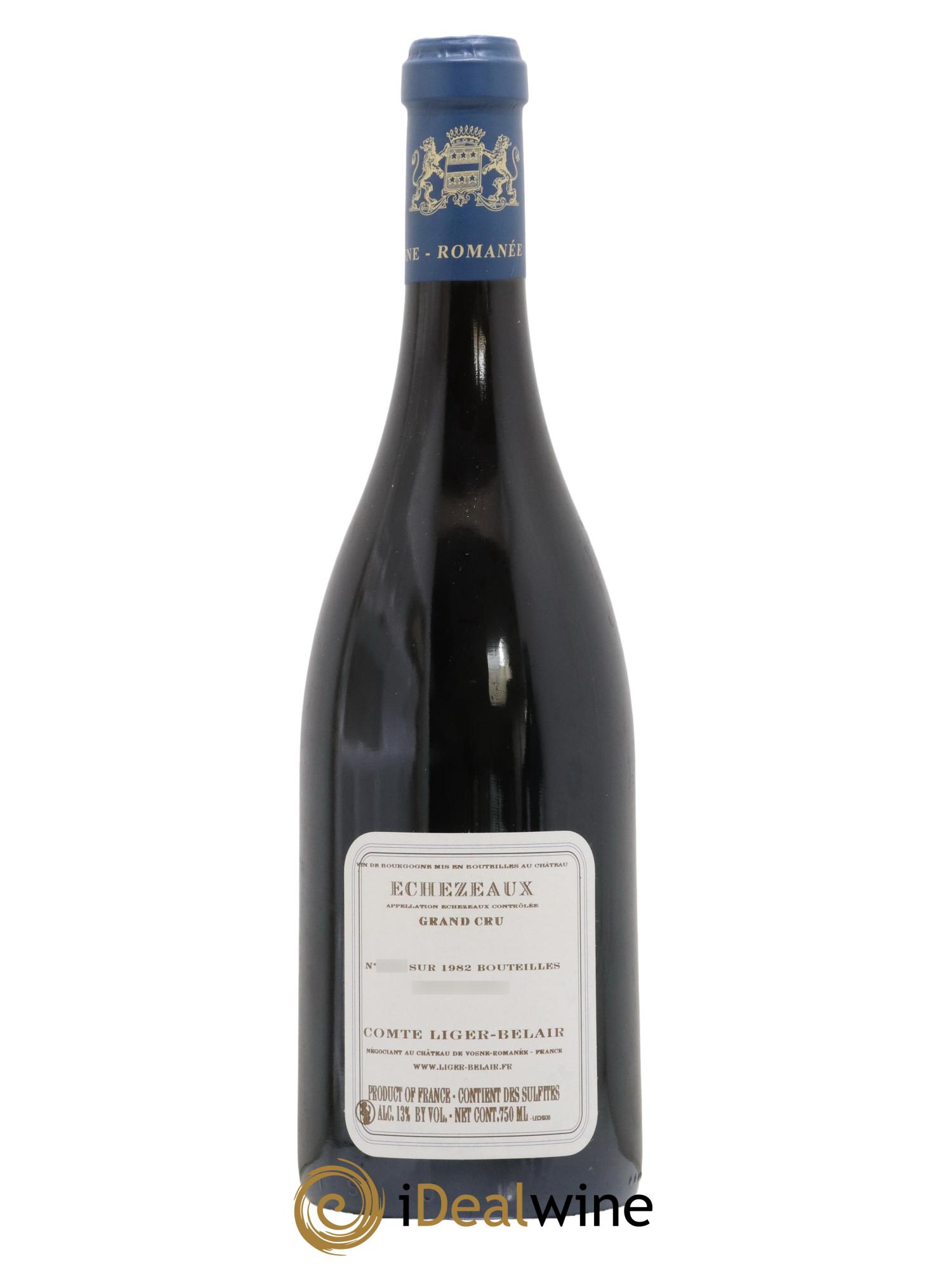 Echezeaux Grand Cru Comte Liger-Belair (Domaine du) 2008 - Lot de 1 bouteille - 1