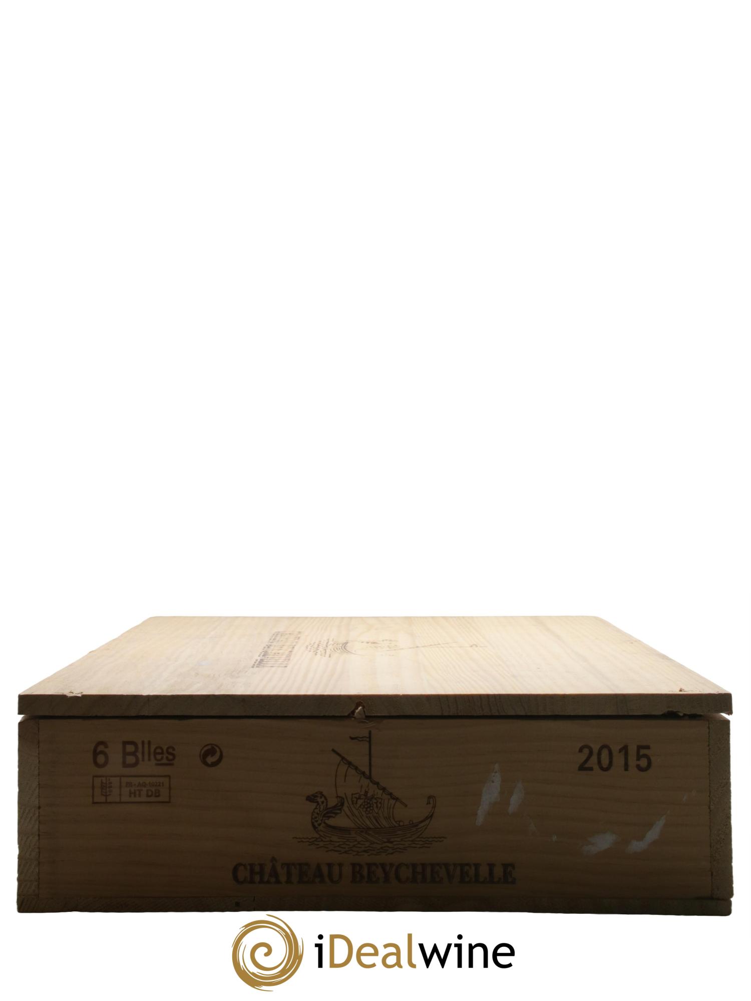 Château Beychevelle 4ème Grand Cru Classé  2015 - Posten von 6 Flaschen - 1