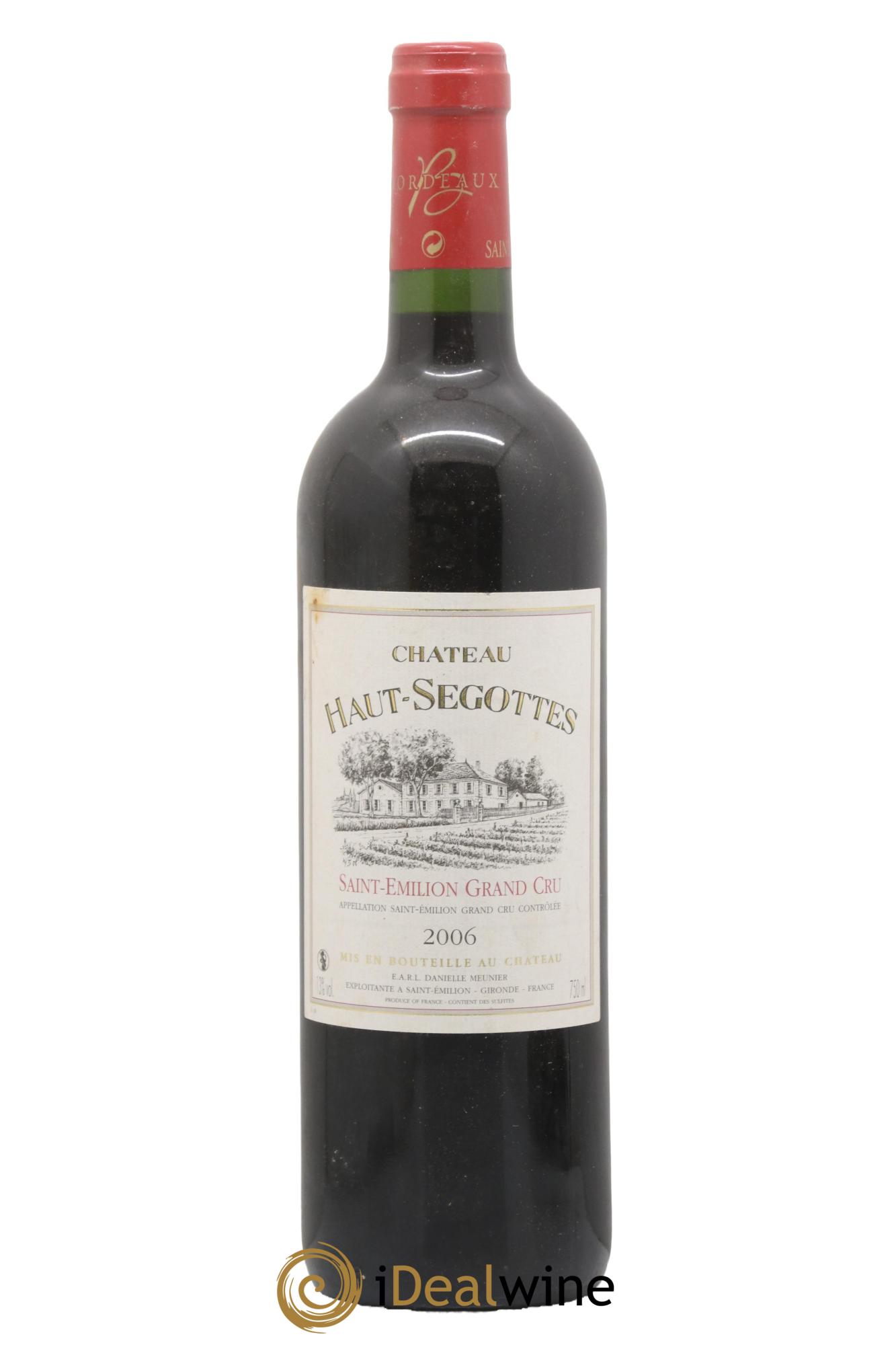 Saint-Émilion Grand Cru Château Haut Segottes 2006 - Posten von 1 Flasche - 0