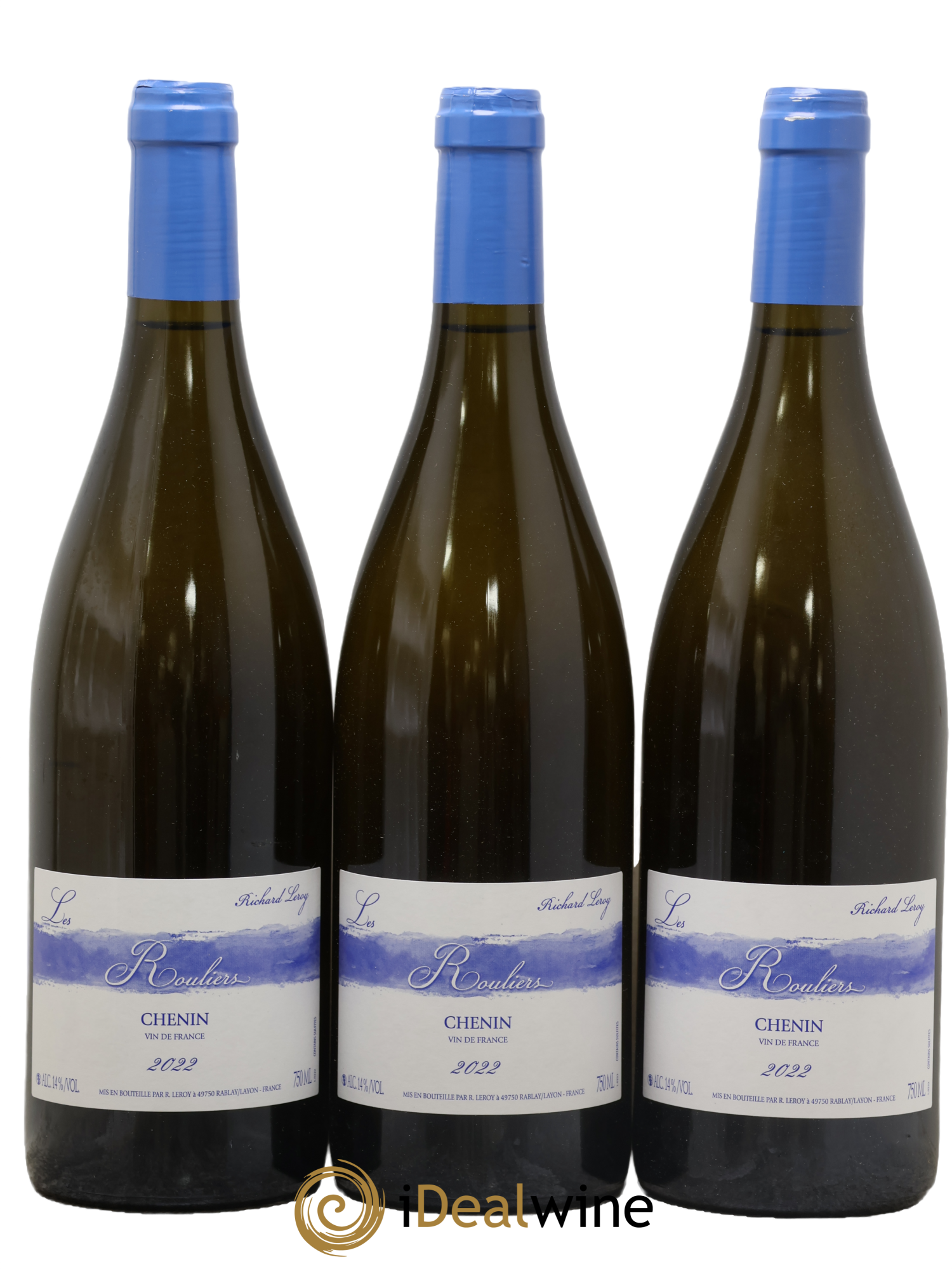 Vin de France Les Rouliers Richard Leroy 2022 - Lot de 3 bouteilles - 0