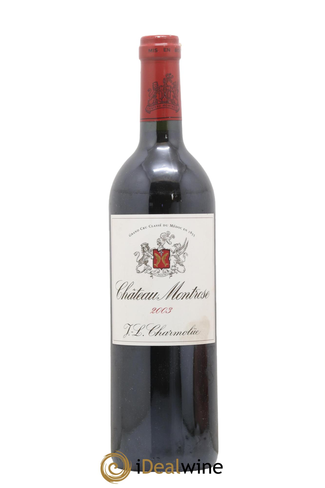 Château Montrose 2ème Grand Cru Classé 2003 - Lot de 1 bouteille - 0