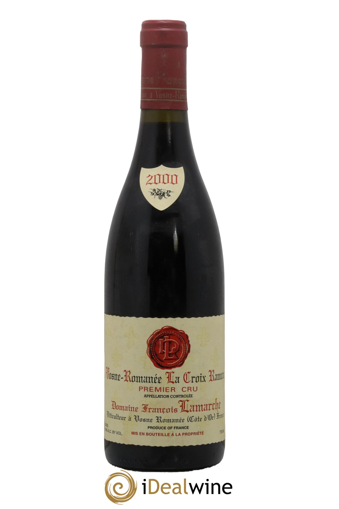 Vosne-Romanée 1er Cru La Croix Rameau Lamarche (Domaine) 2000 - Lot de 1 bouteille - 0