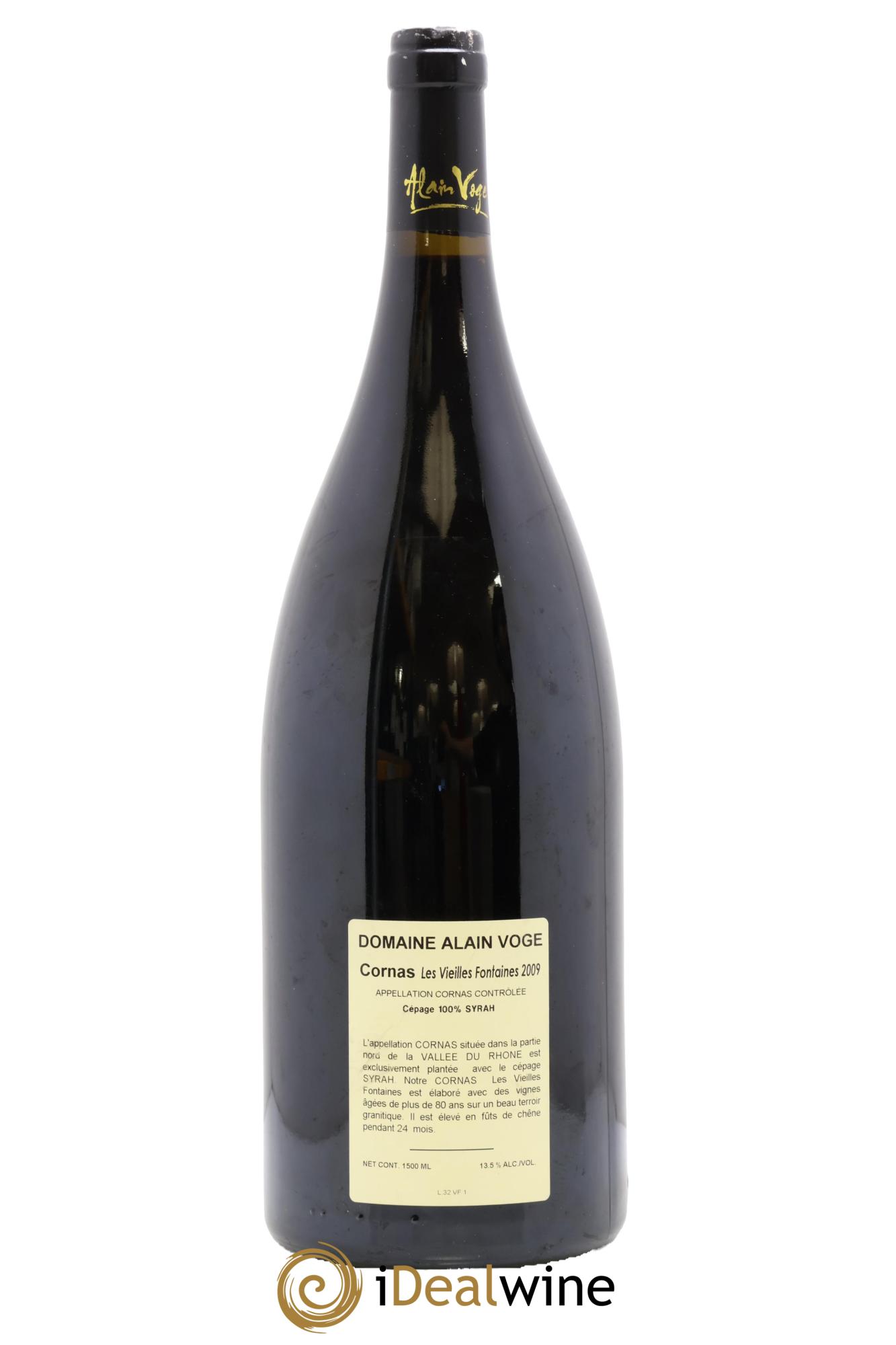 Cornas Les Vieilles Fontaines Alain Voge (Domaine) 2009 - Lot de 1 magnum - 1
