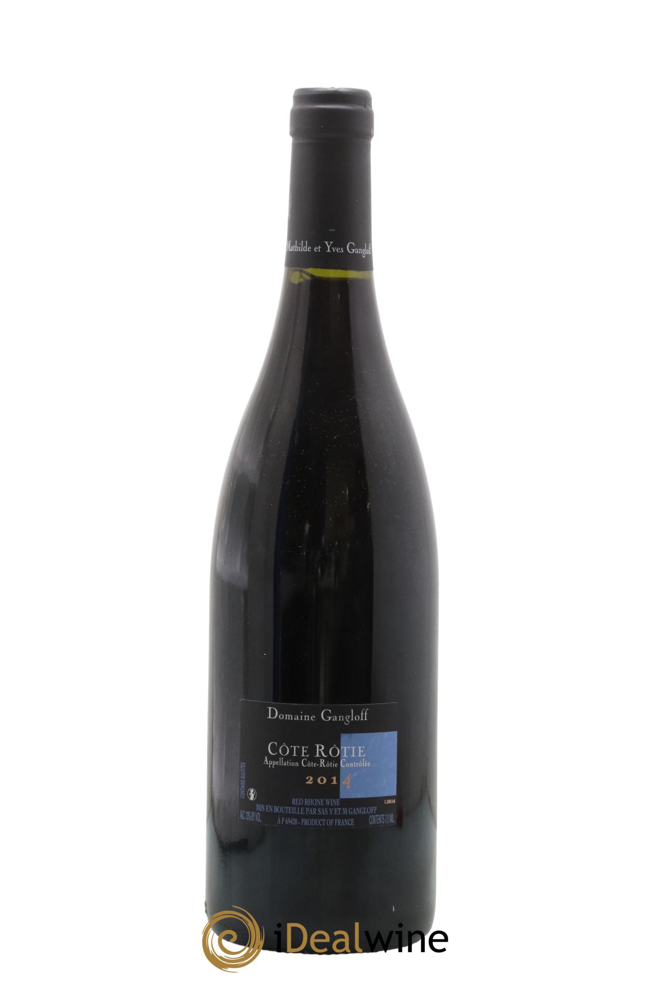 Côte-Rôtie La Barbarine Gangloff (Domaine) 2014 - Lot de 1 bouteille - 1