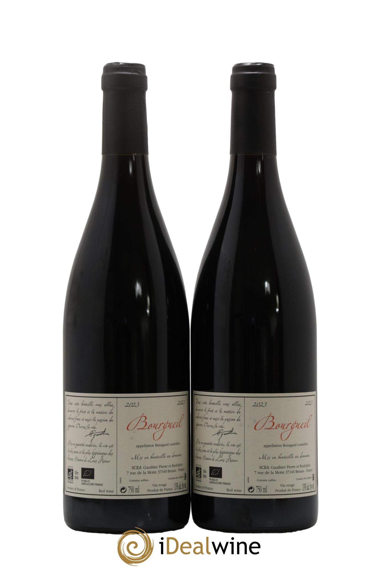 Bourgueil Jour de Soif Domaine du Bel Air 2023 - Lot of 2 bottles - 1