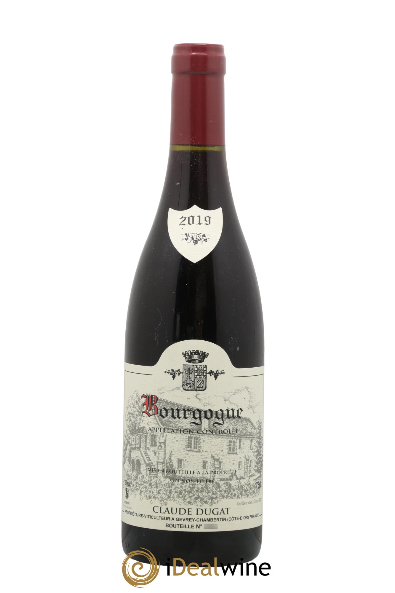 Bourgogne Claude Dugat 2019 - Lot de 1 bouteille - 0