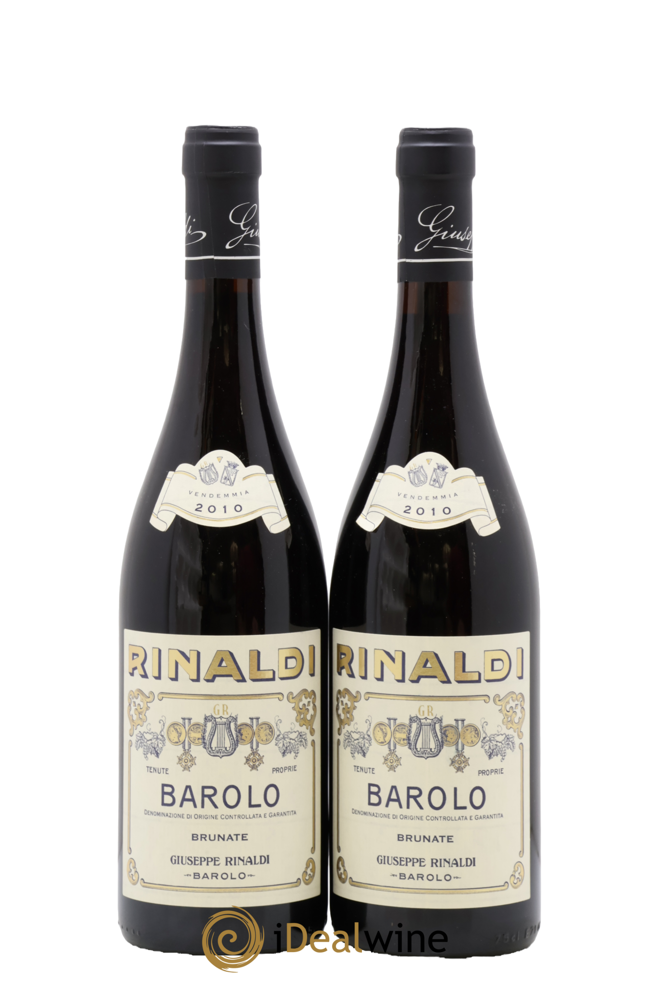 Barolo DOCG Brunate Giuseppe Rinaldi 2010 - Lot de 2 bouteilles - 0