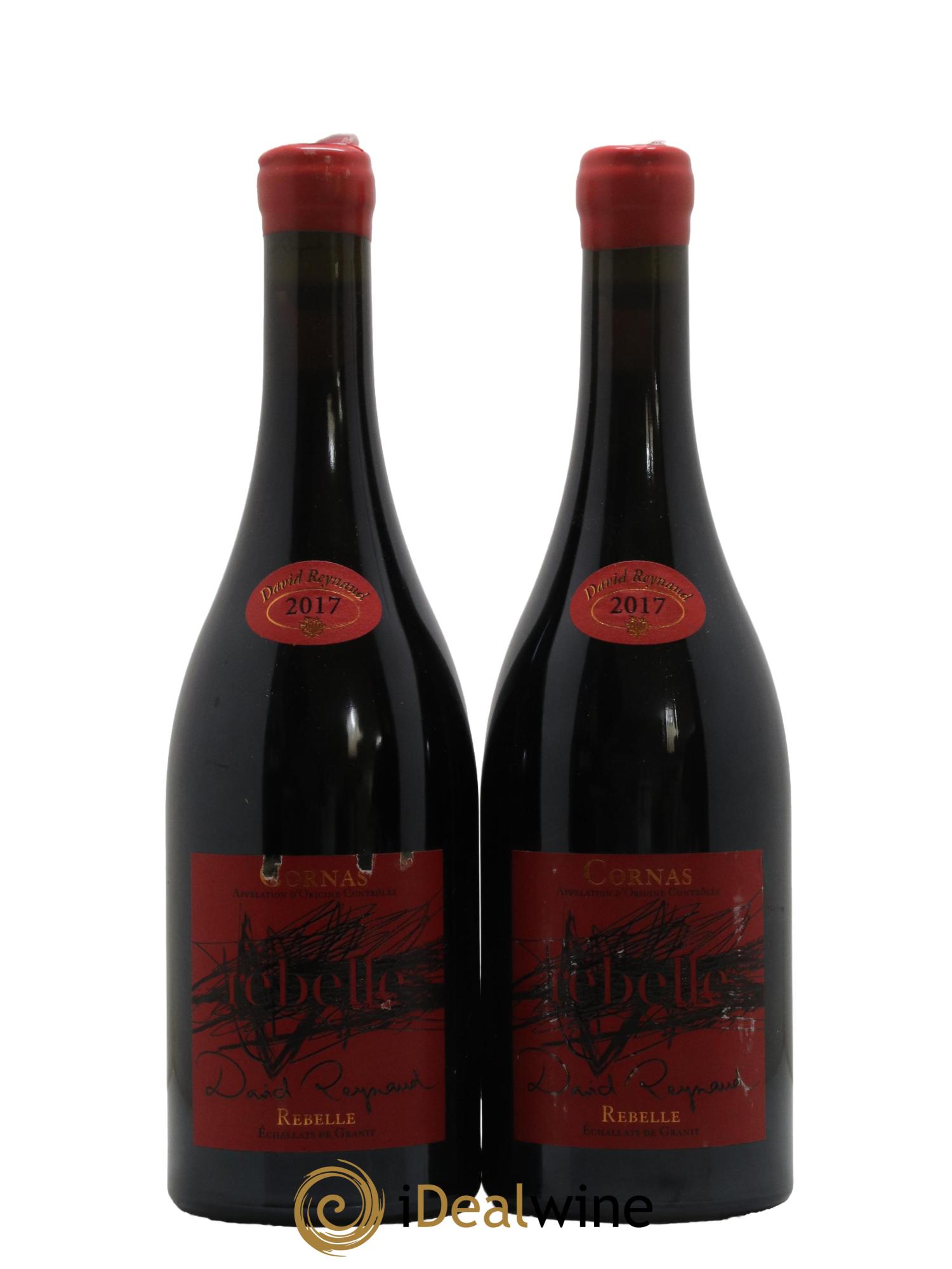 Cornas Rebelle David Reynaud 2017 - Lot de 2 bouteilles - 0