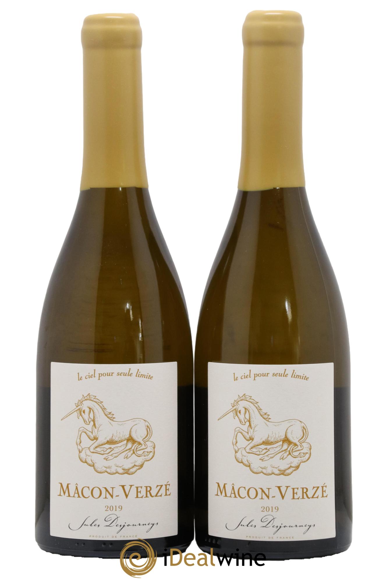 Mâcon-Verzé Jules Desjourneys 2019 - Lotto di 2 bottiglie - 0