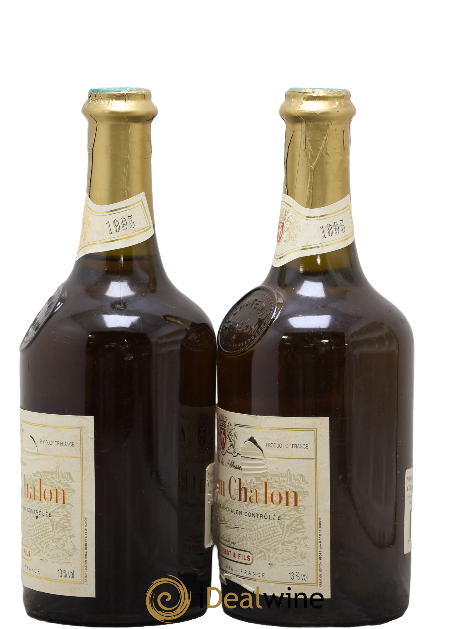 Château-Chalon Michel Tissot Et Fils 1995 - Posten von 2 Clavelin - 1