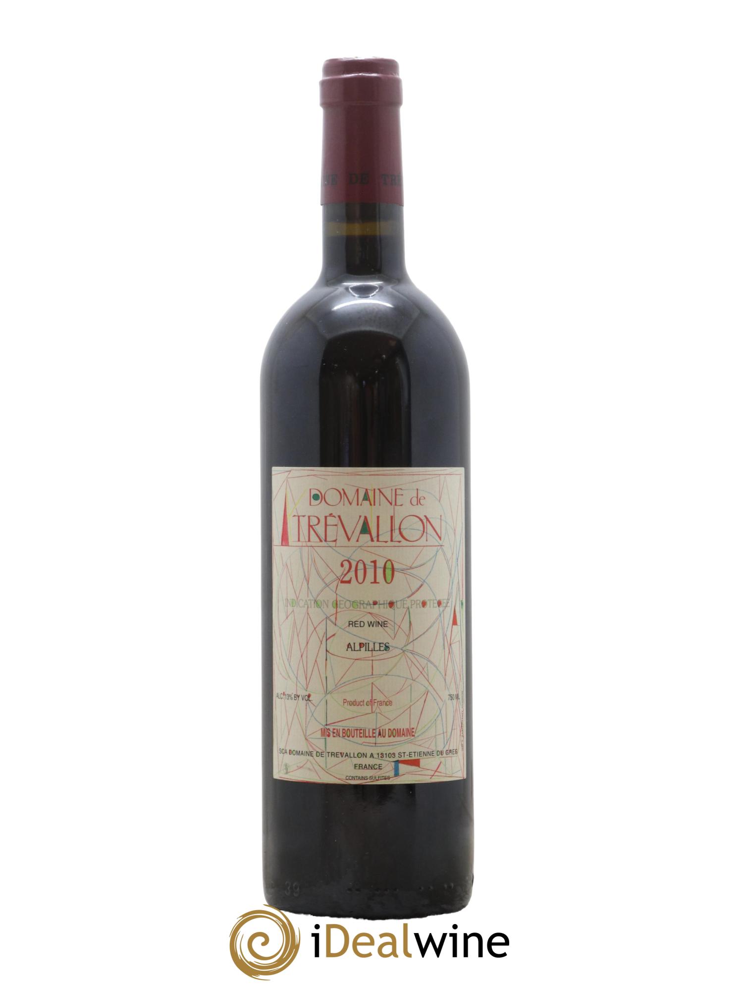 Alpilles Trévallon (Domaine de) Eloi Dürrbach 2010 - Lot de 1 bouteille - 0
