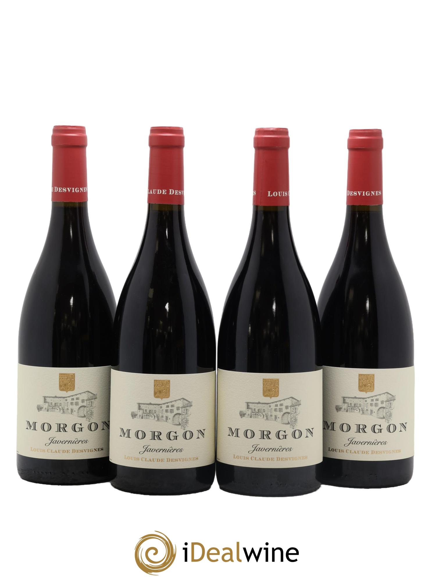 Morgon Côte de Py Javernières Louis-Claude Desvignes 2019 - Lot of 4 bottles - 0