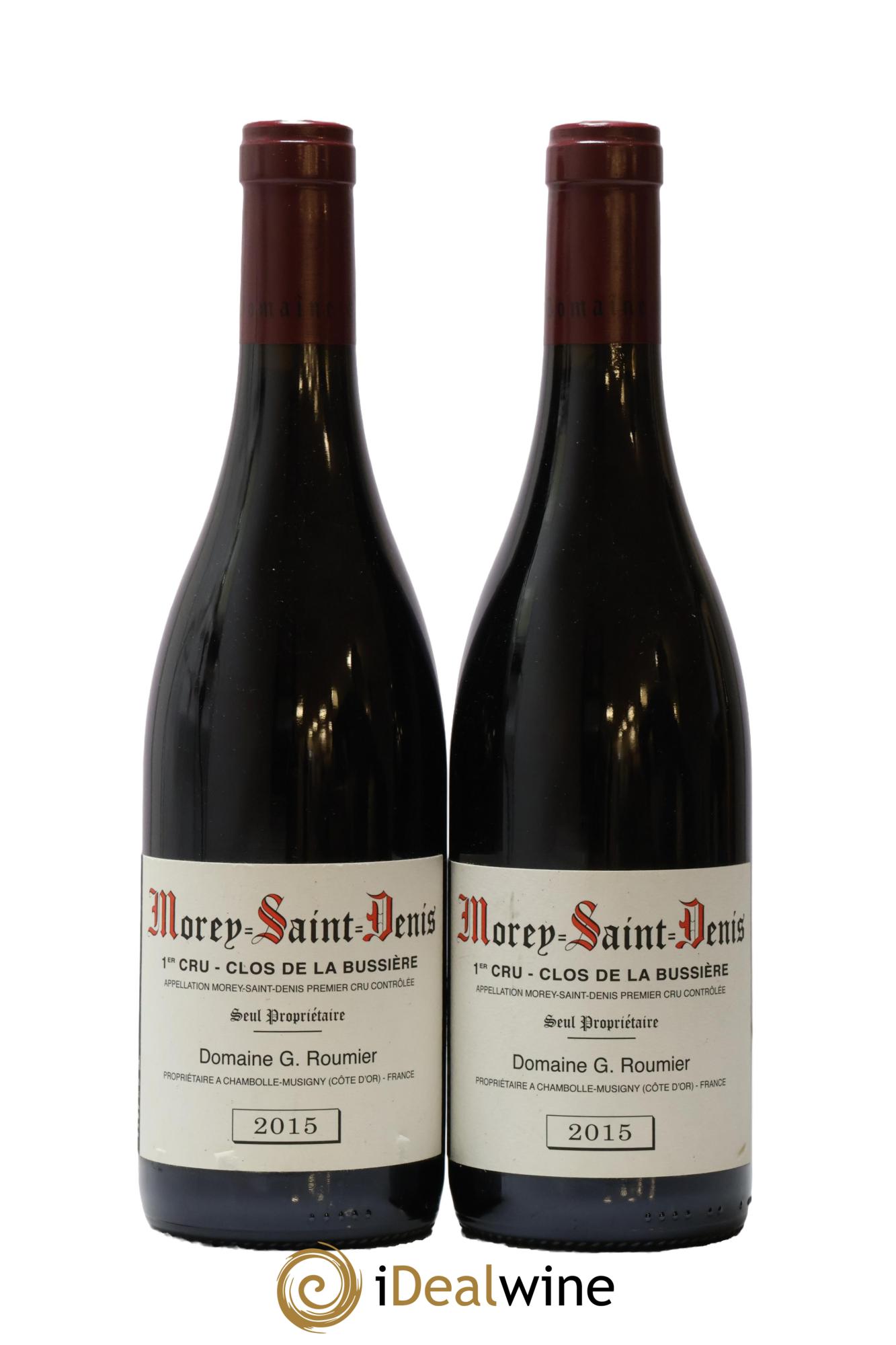 Morey Saint-Denis 1er Cru Clos de la Bussière Georges Roumier (Domaine) 2015 - Posten von 2 Flaschen - 0