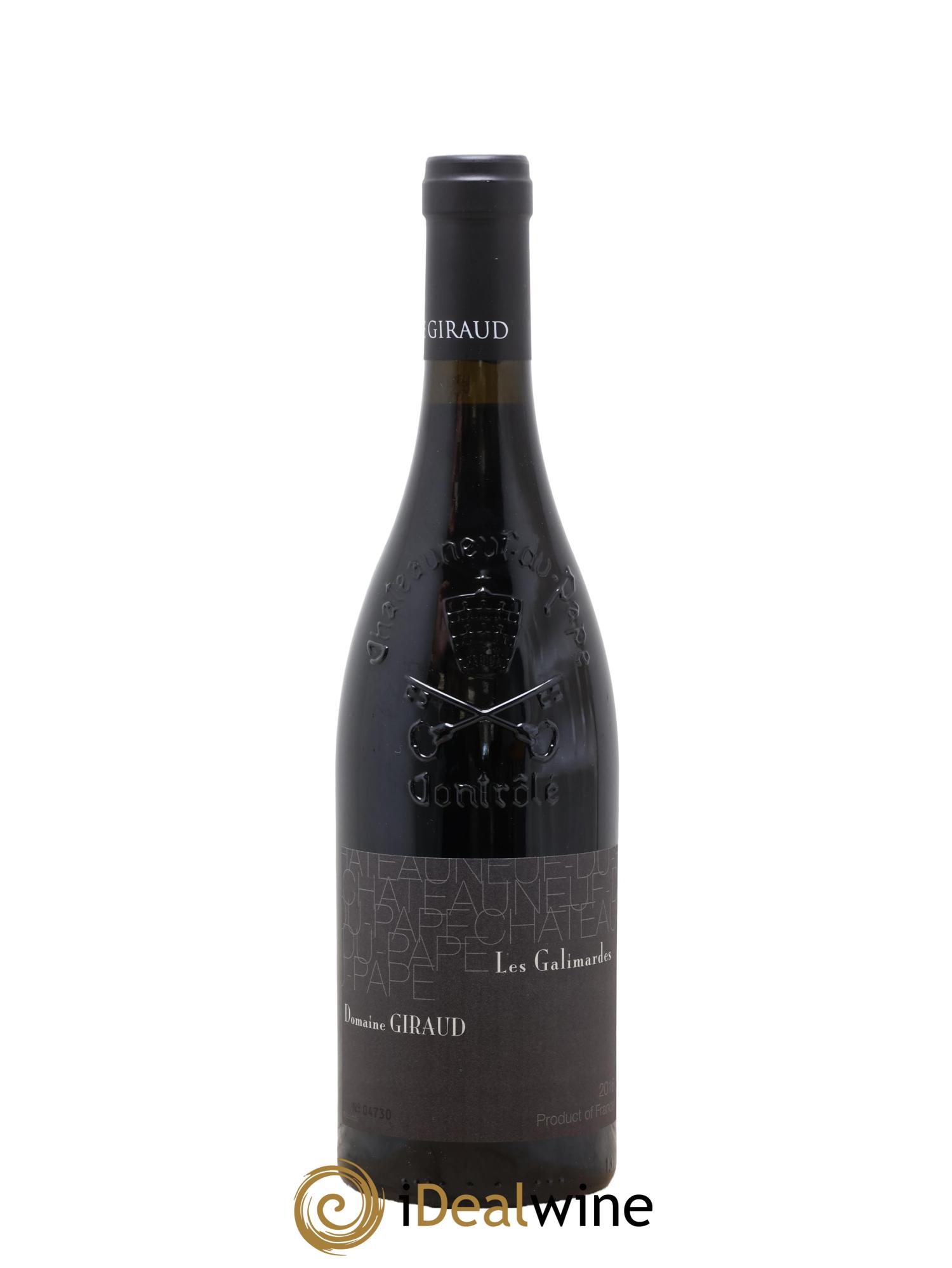 Châteauneuf-du-Pape Les Gallimardes Giraud (Domaine) 2016 - Lot de 1 bouteille - 0