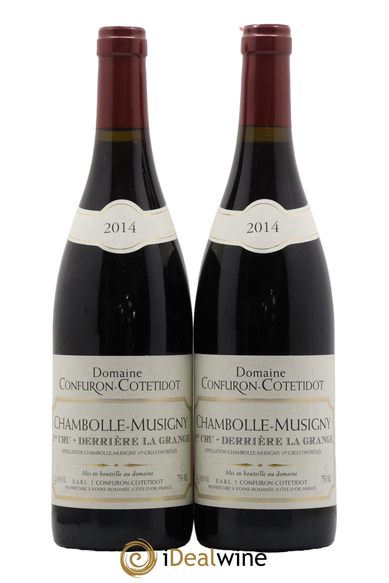 Chambolle-Musigny 1er Cru Derrière la Grange Confuron-Cotetidot 2014 - Lotto di 2 bottiglie - 0