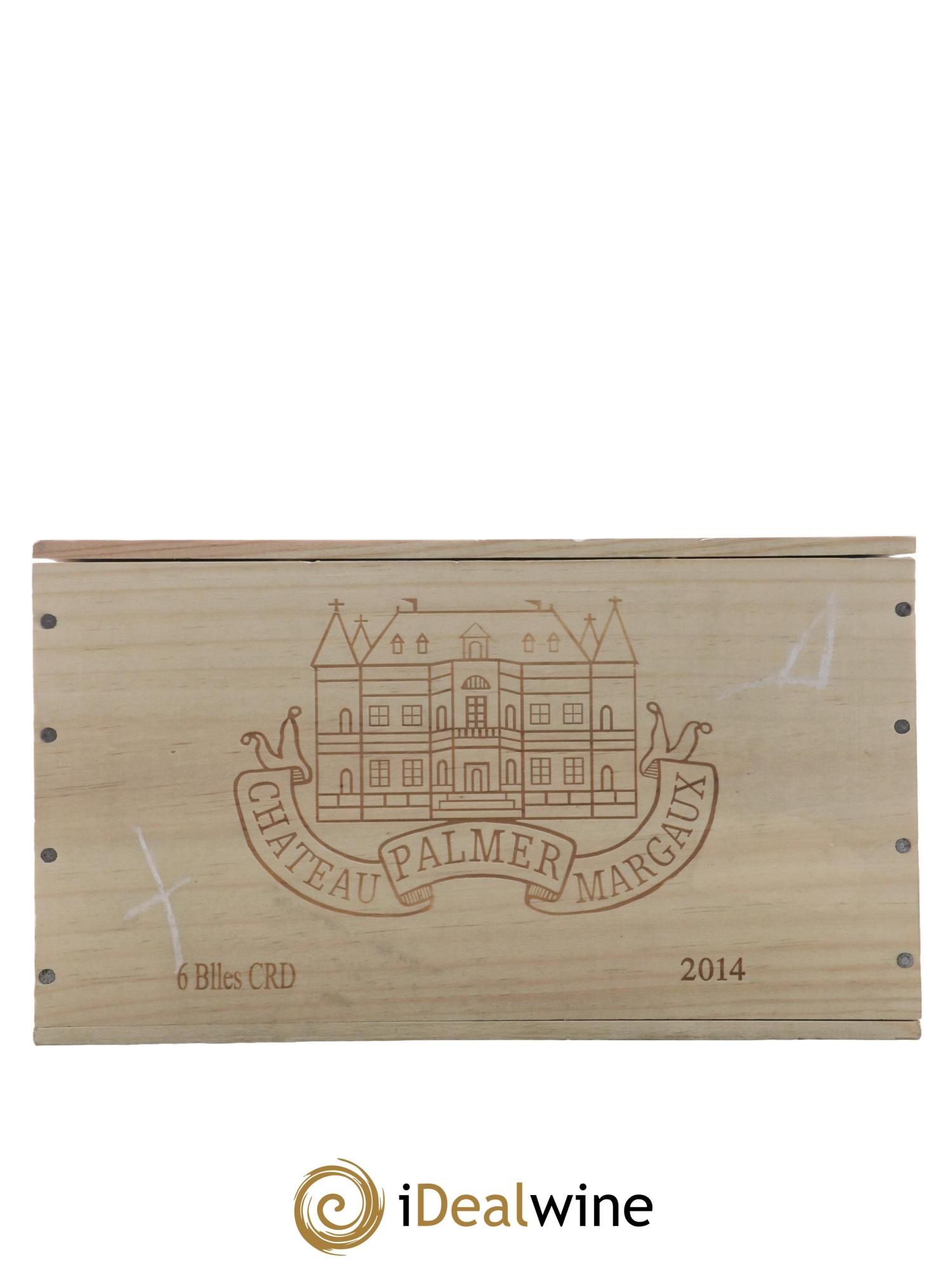 Château Palmer 3ème Grand Cru Classé 2014 - Posten von 6 Flaschen - 1