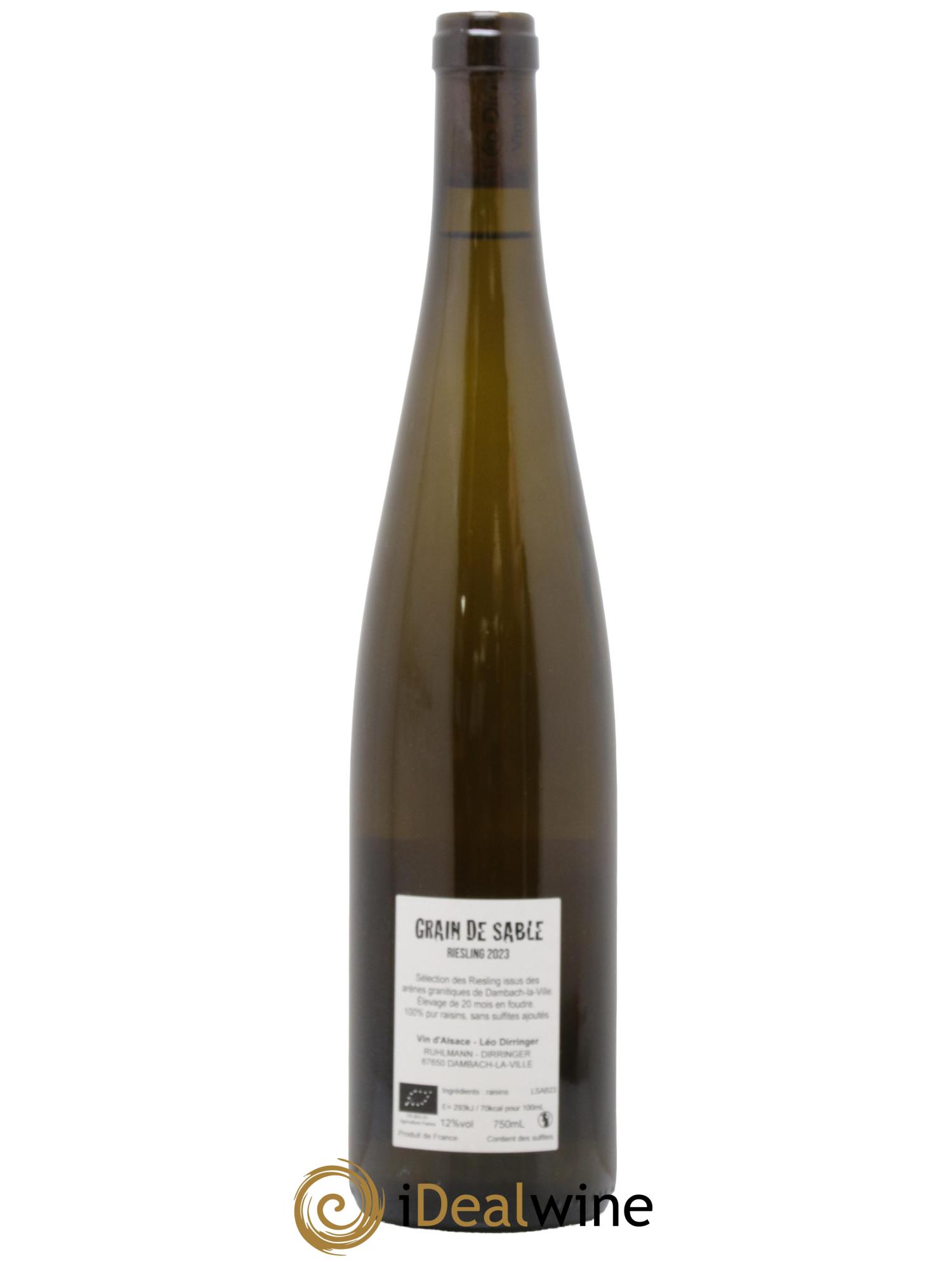 Alsace Grain de Sable Leo Dirringer 2023 - Lotto di 1 bottiglia - 1
