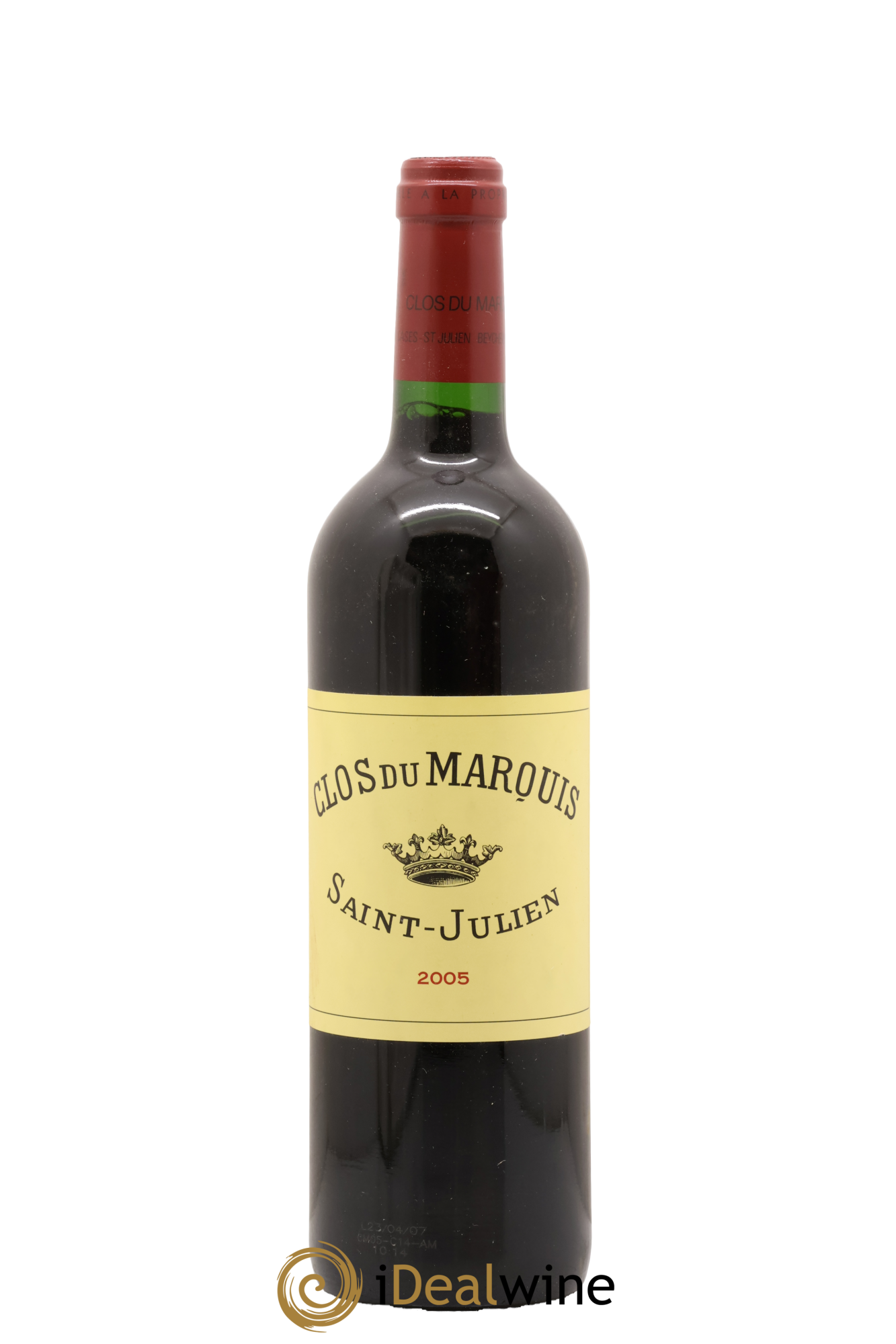 Clos du Marquis 2005 - Lot de 1 bouteille - 0